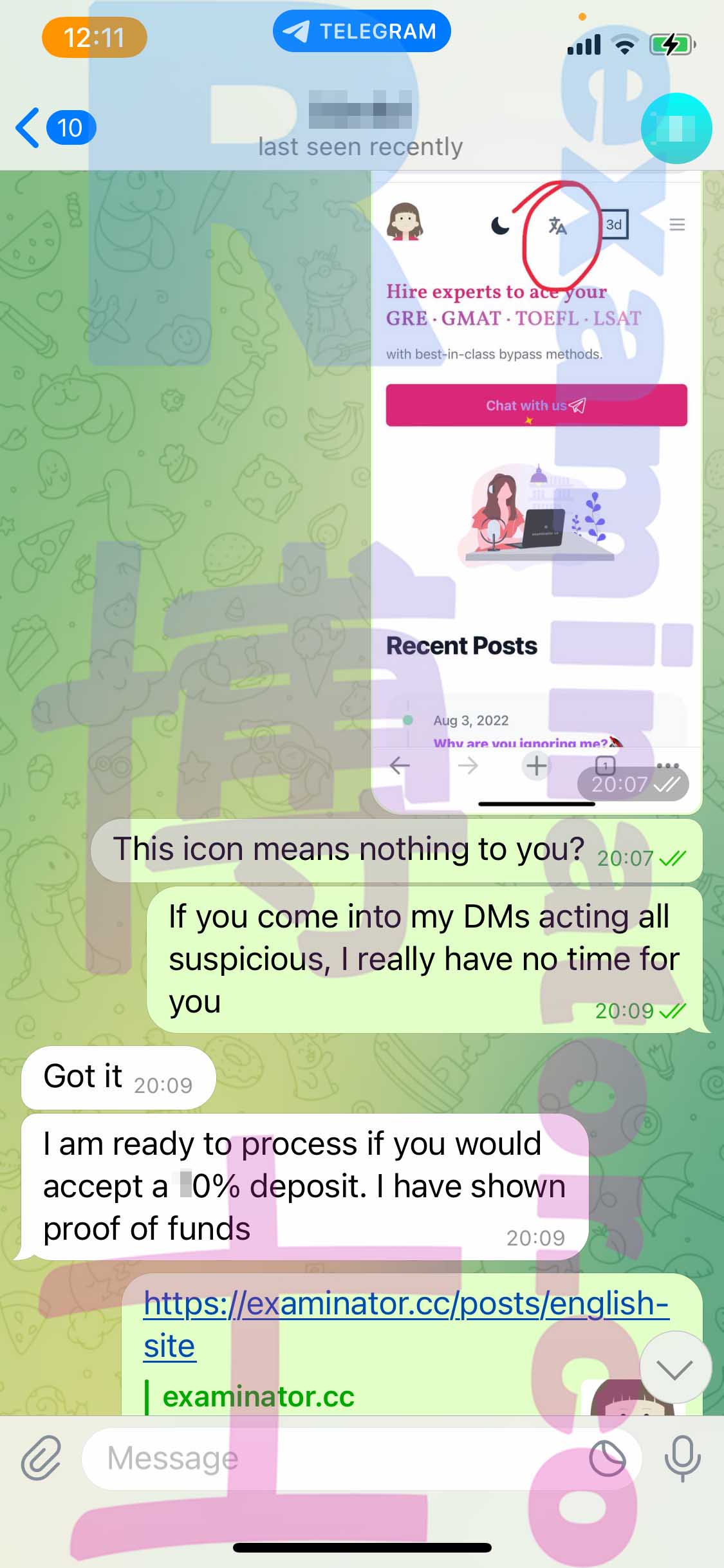 [托福代考保分]成功案例#261的对话截图