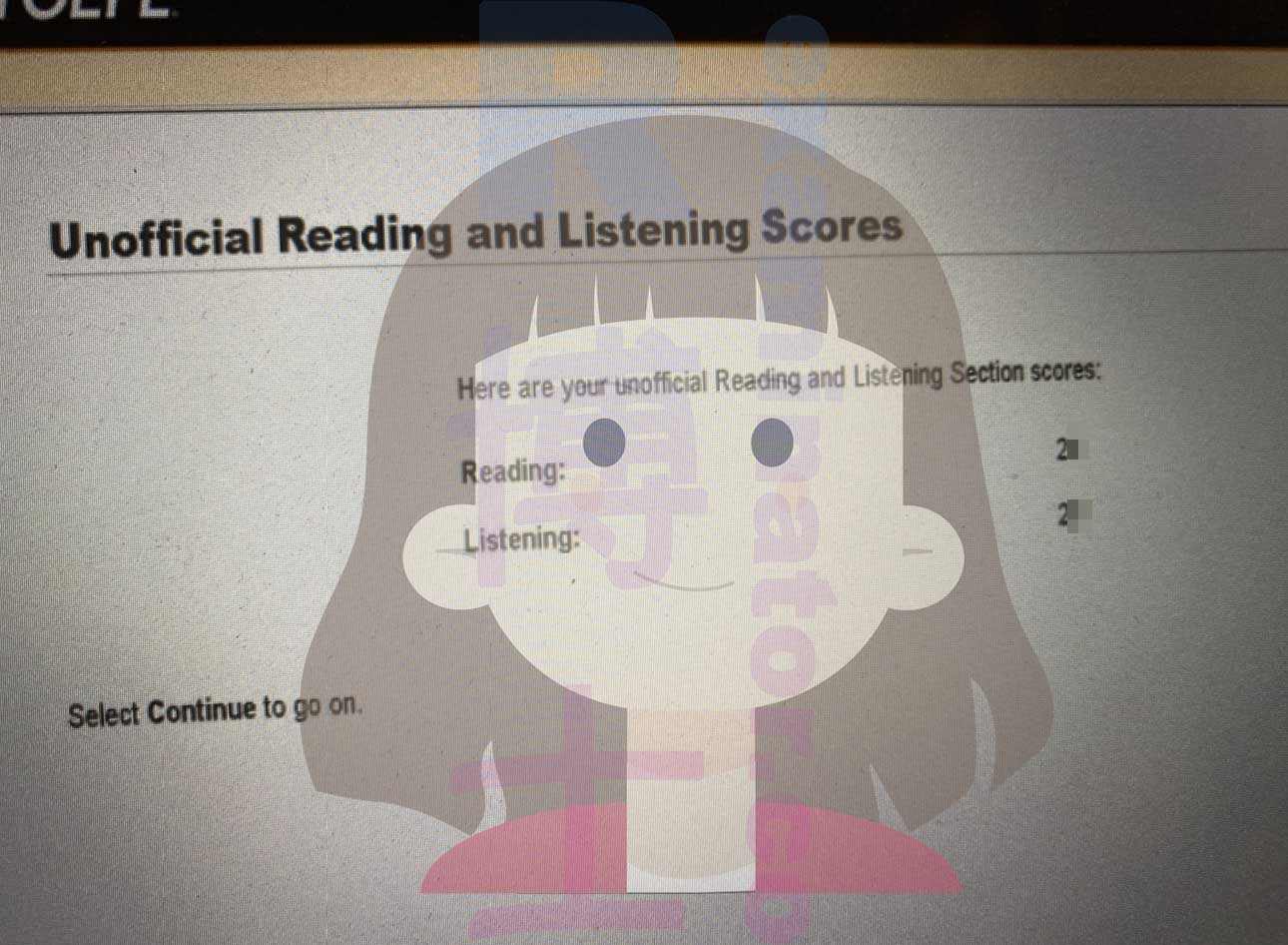 🤩👏 "Fantastic!" Says Chinese Client in Hong Kong🇨🇳🇭🇰 on Receiving Almost Perfect Scores on TOEFL Listening and Reading Sections Thanks to Proxy Testing Magic🎩✨