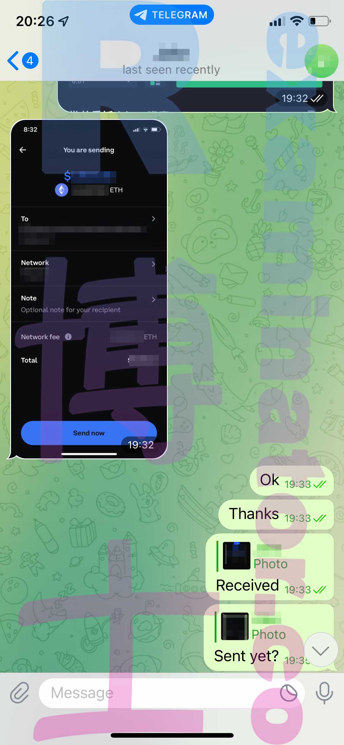 GRE代考保分成功案例#391的与客户对话截图