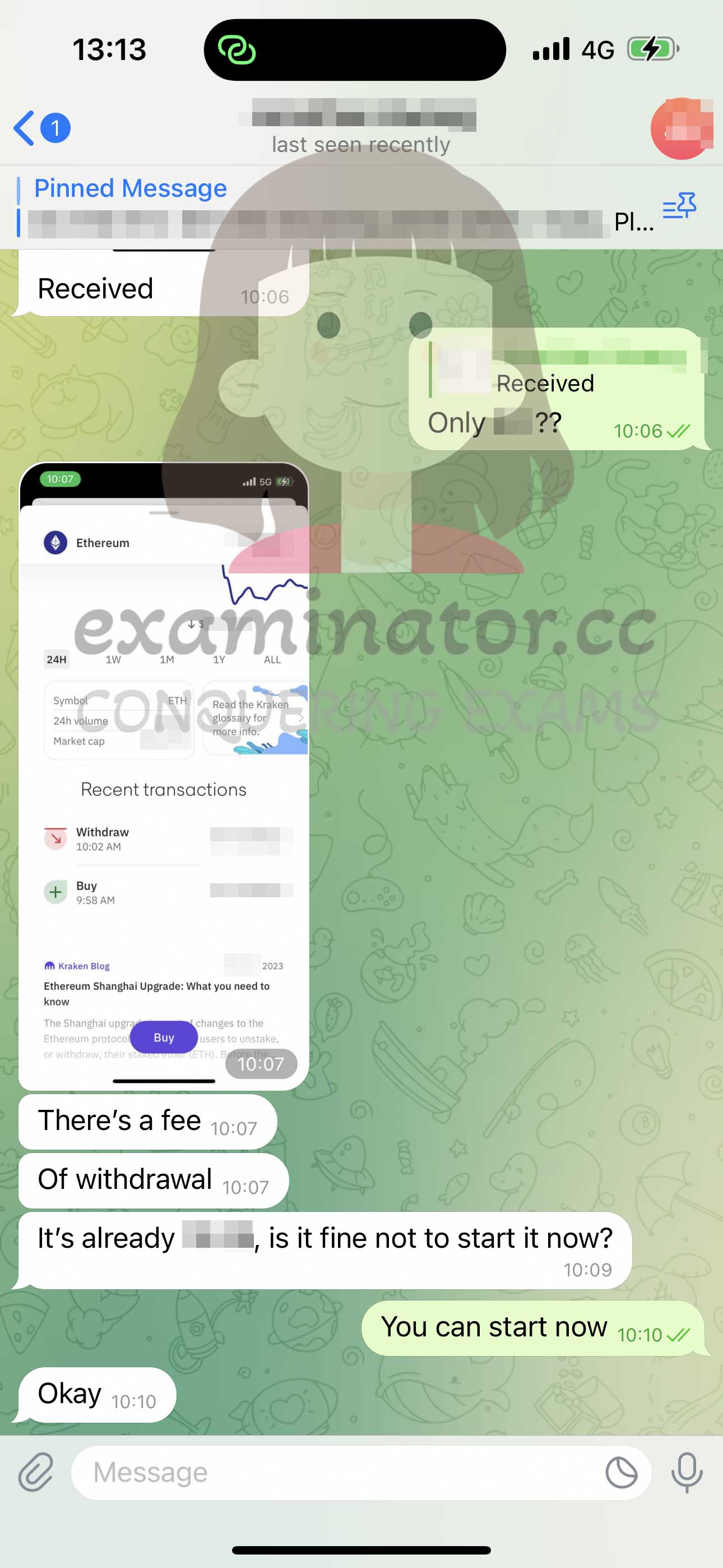 GMAT代考保分成功案例#603的与客户对话截图