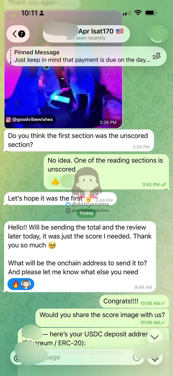 LSAT 4月成绩 170分+ 出分!