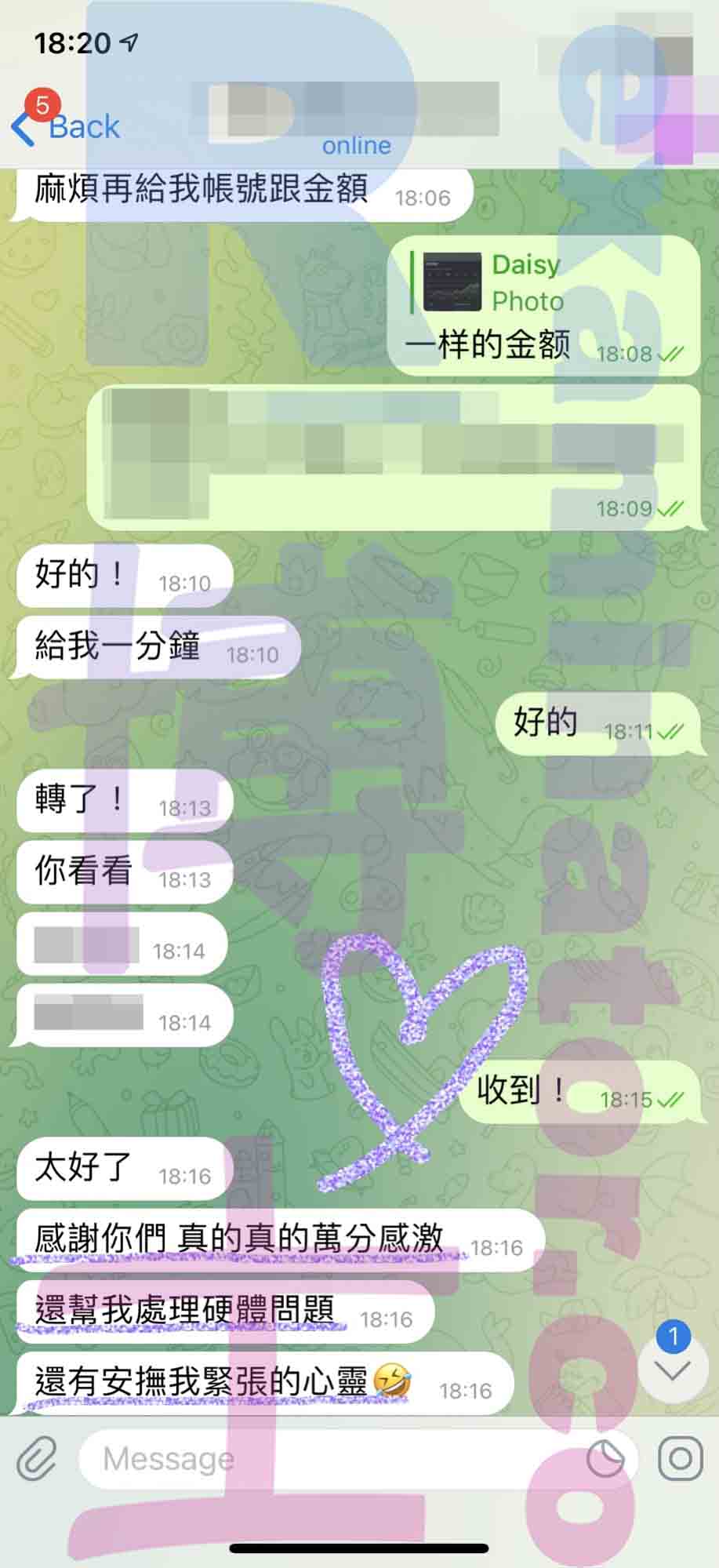 托福代考保分成功案例#222的与客户对话截图