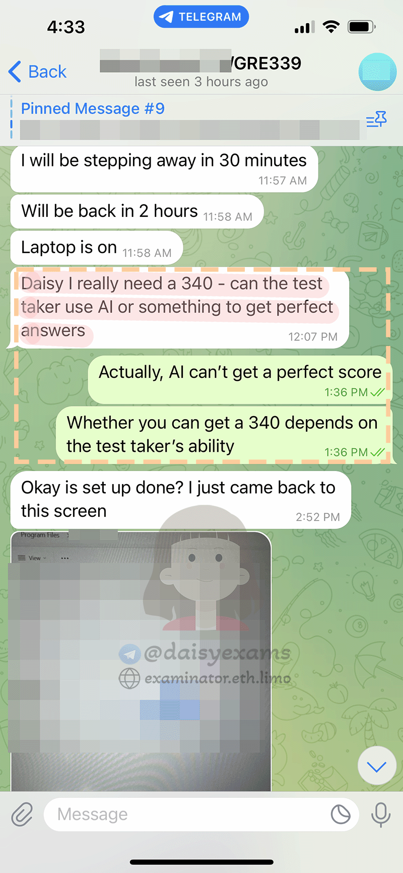 gre cheating proxy testing 340 sceptical indian ai can't help