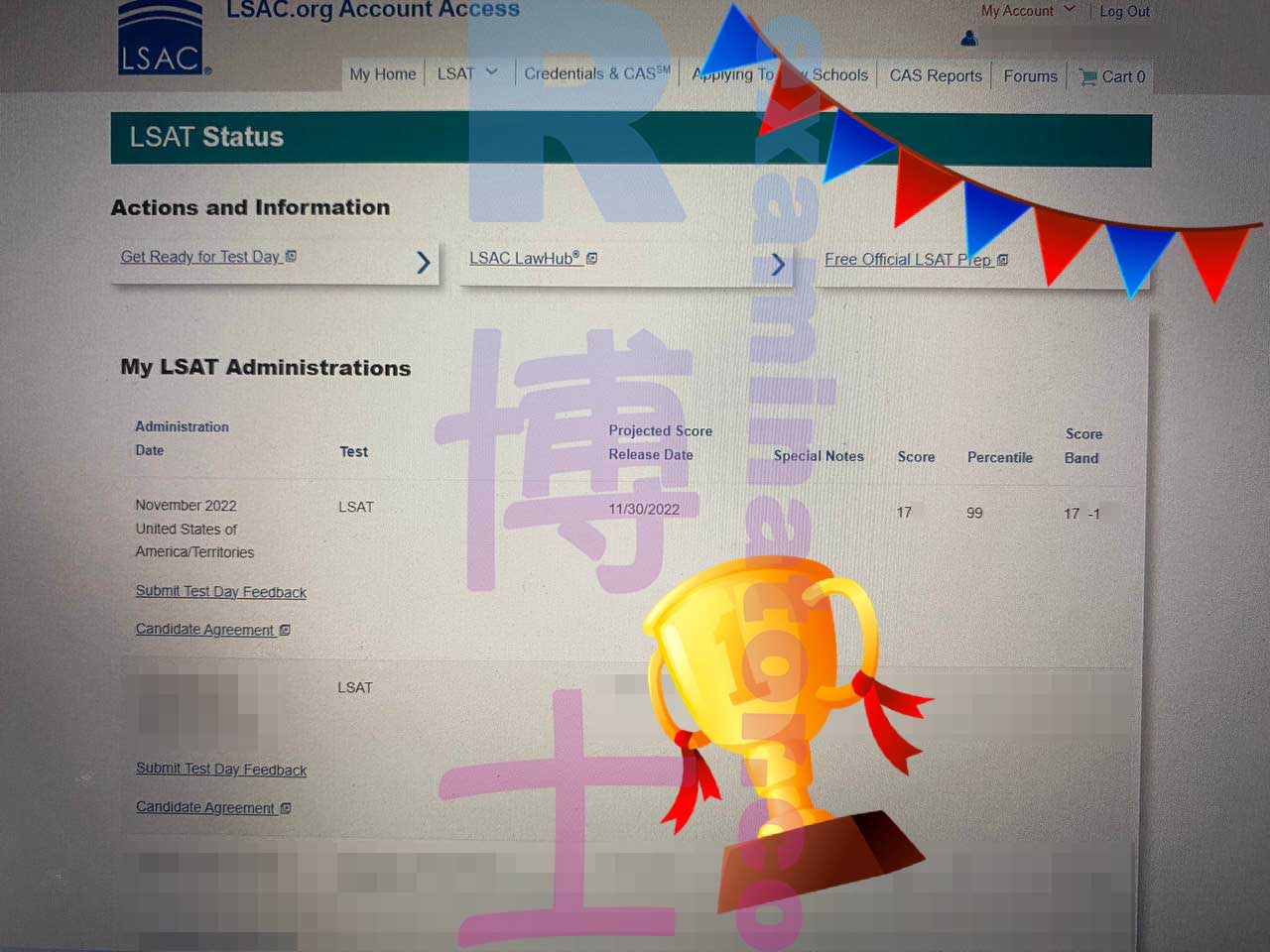 17X on Nov LSAT!!! A top 99% score!  "You are absolutely awesome!! Couldn't be happier. I was hesitant in the beginning but decided to move forward. If you are serious about this Jason will take care of everything! A great experience! I got my dream score!🤩"