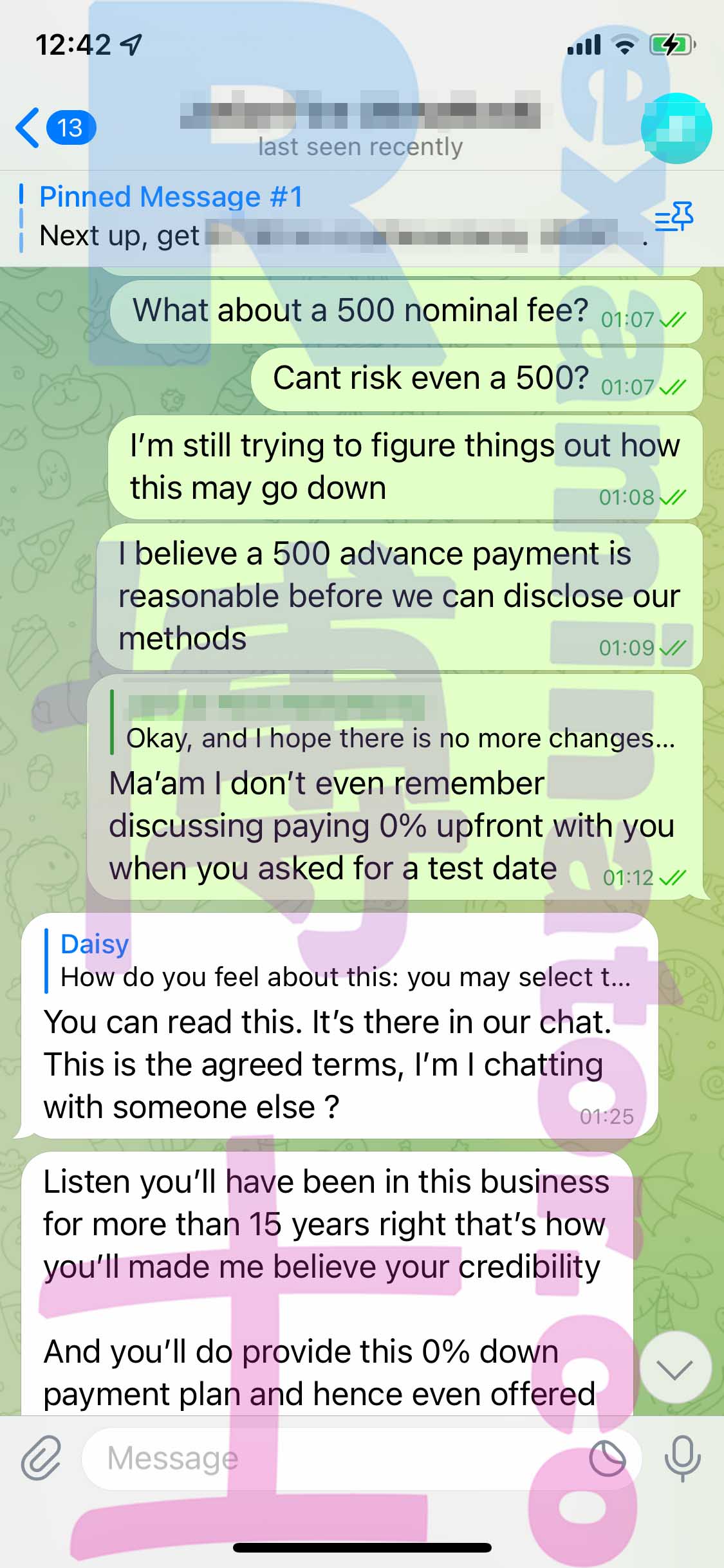 [GMAT代考保分]成功案例#302的对话截图