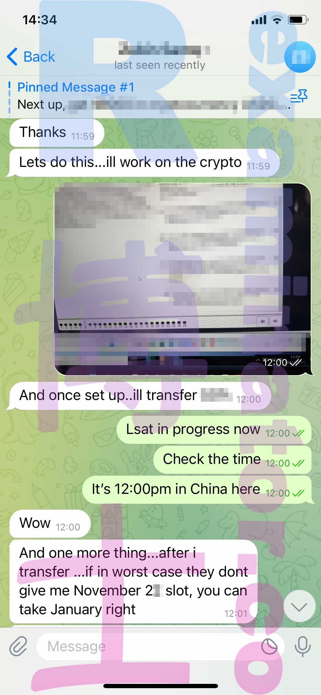 LSAT代考保分成功案例#426的与客户对话截图