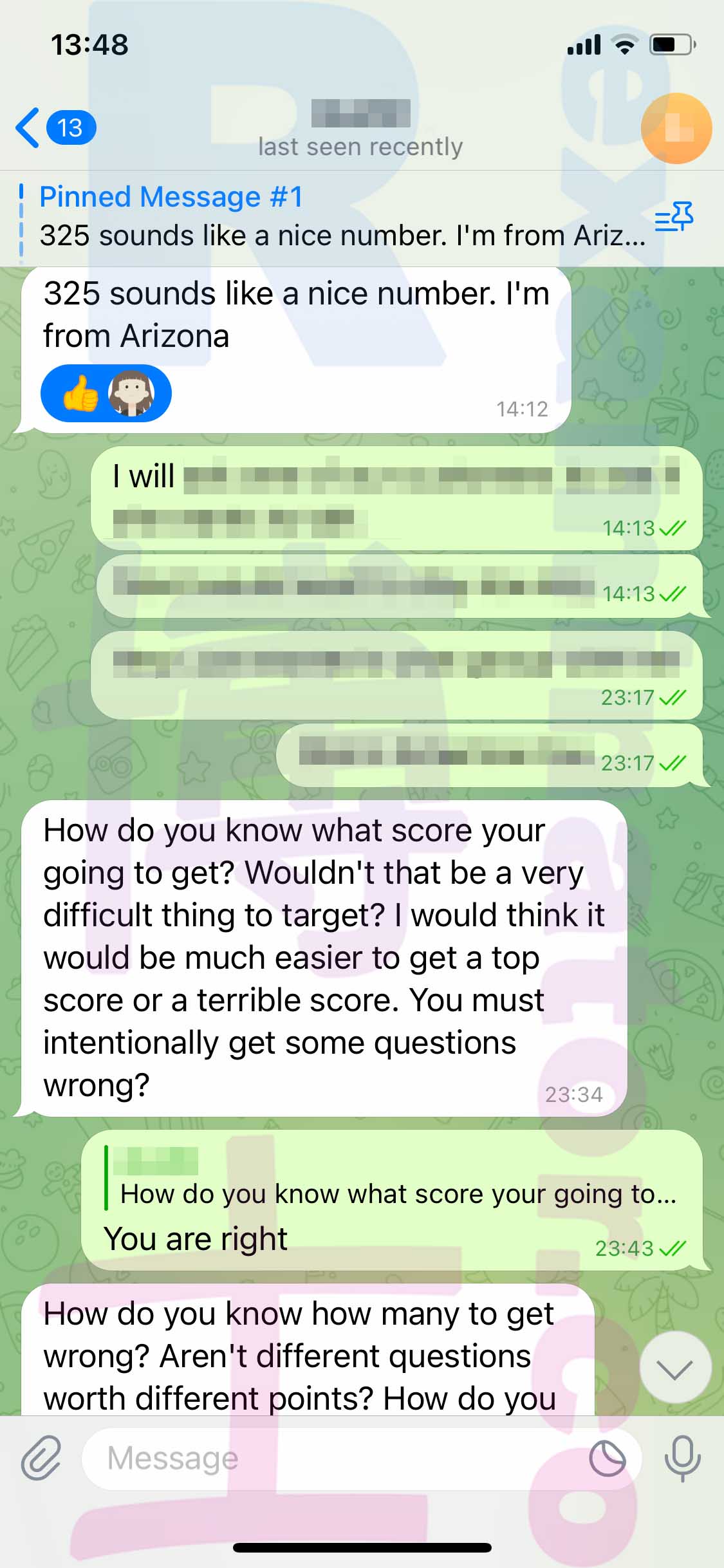 [GRE代考保分]成功案例#311的对话截图