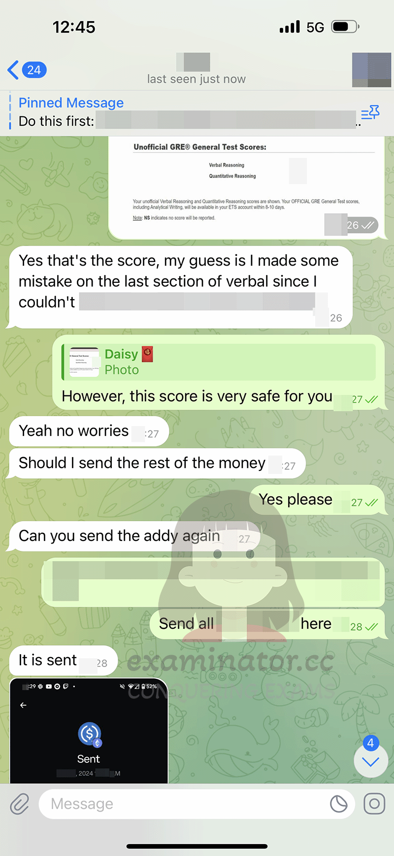 GRE proxy testing cheating test day
