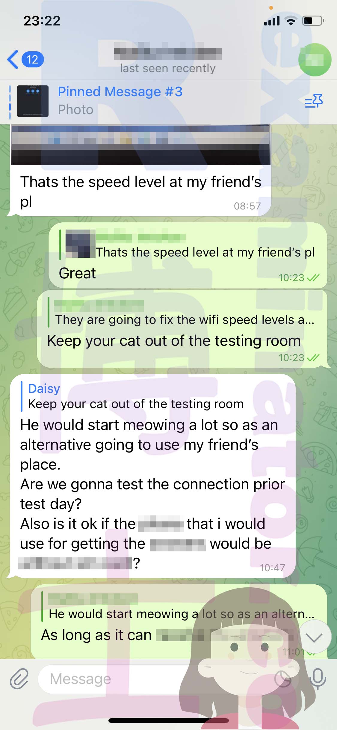 GRE代考保分成功案例#532的与客户对话截图