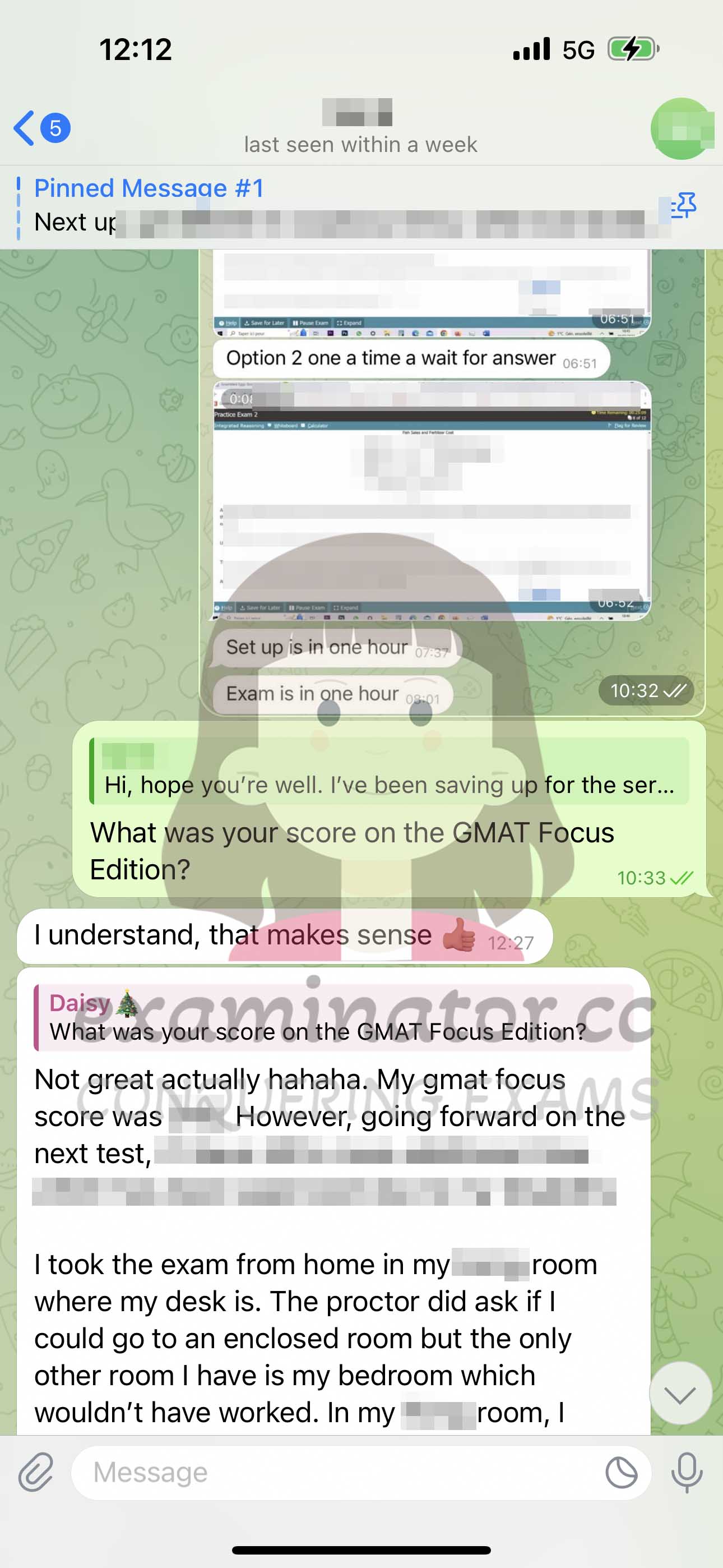 [GMAT代考保分]成功案例#386的对话截图