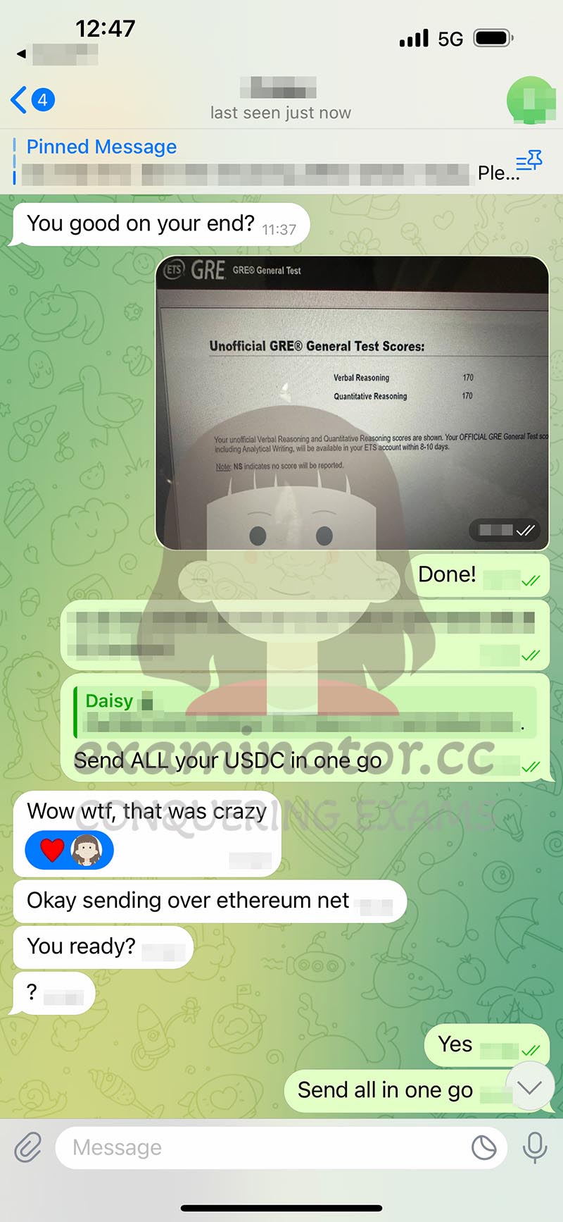 GRE代考出分满分340