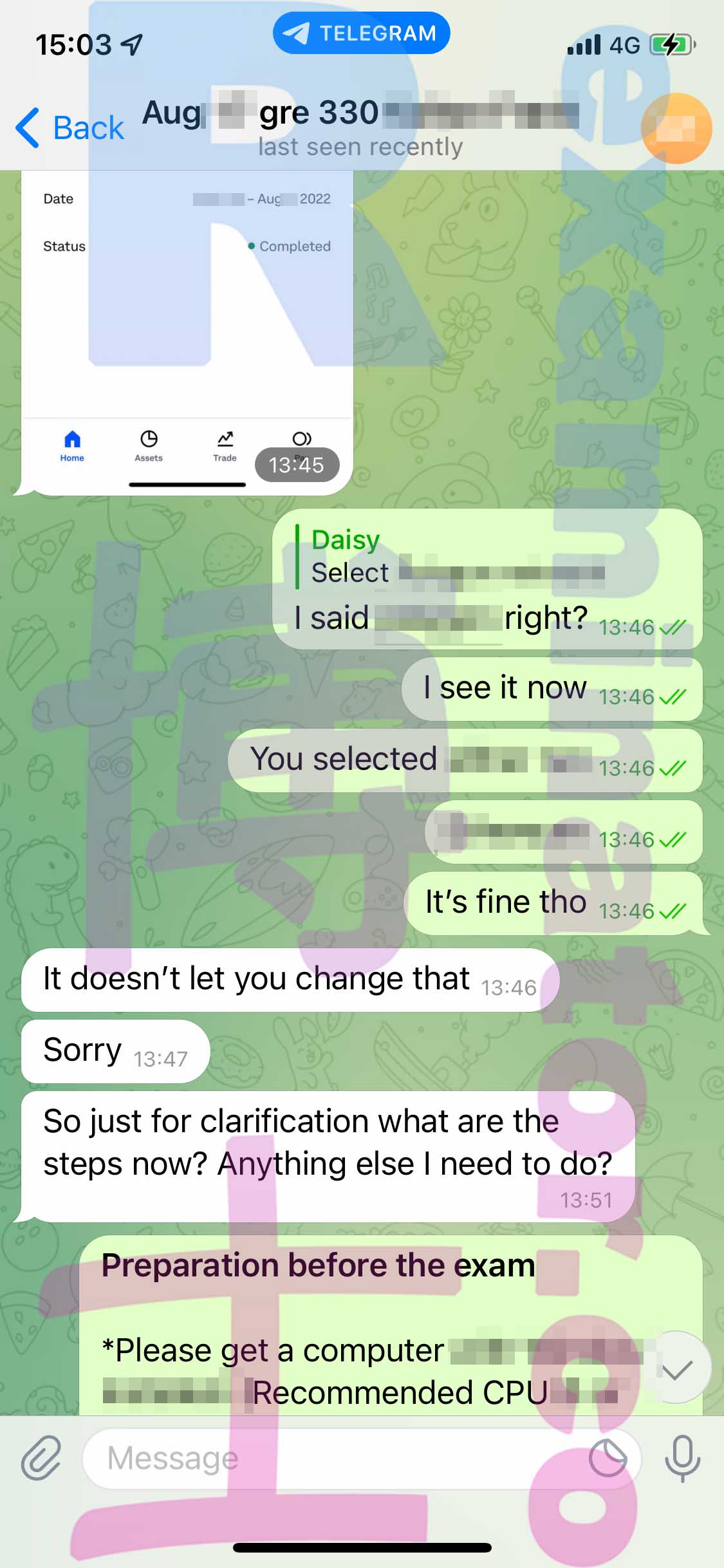 [GRE代考保分]成功案例#228的对话截图