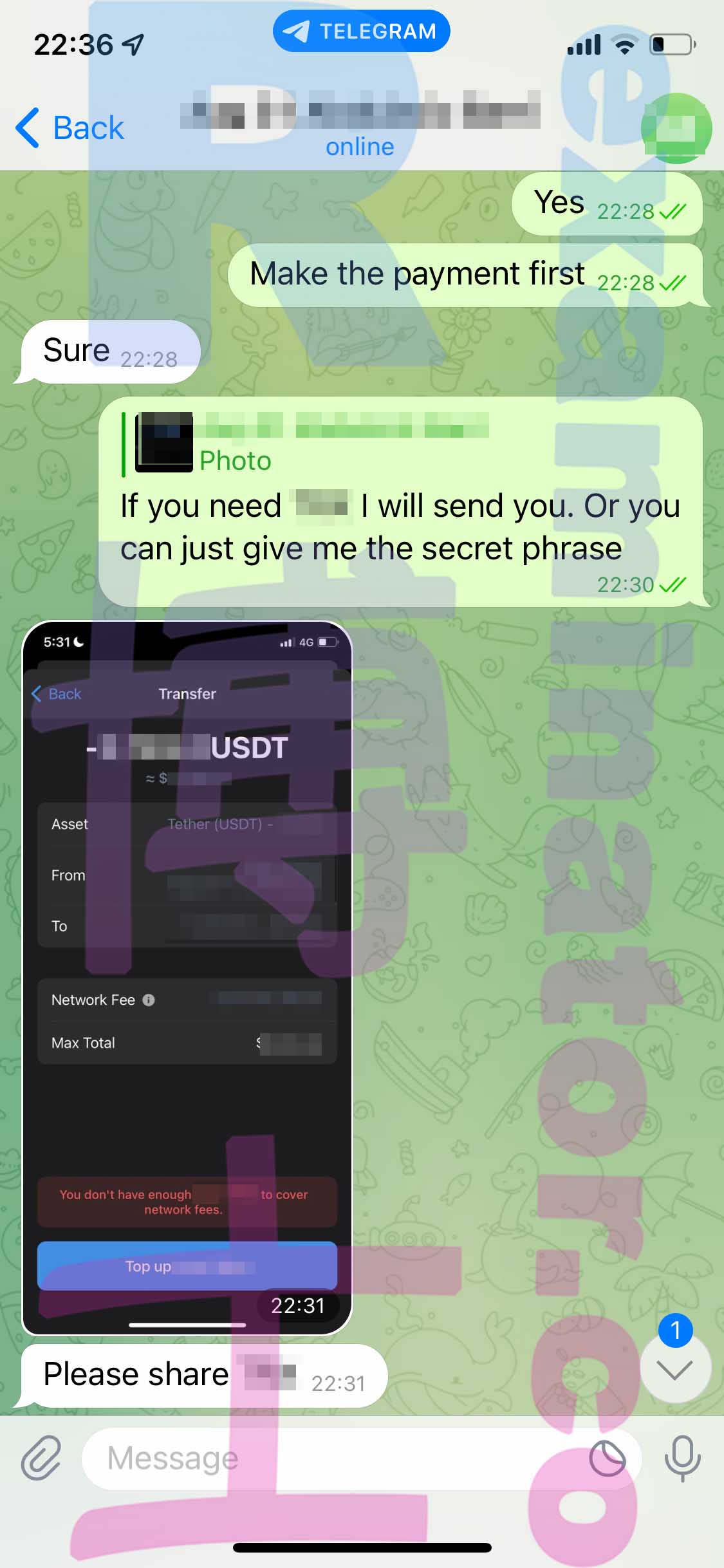 GMAT代考保分成功案例#392的与客户对话截图