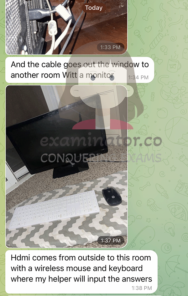 分屏物理操作代考帮手在另外一个房间用蓝牙无线鼠标和键盘直接为你解题