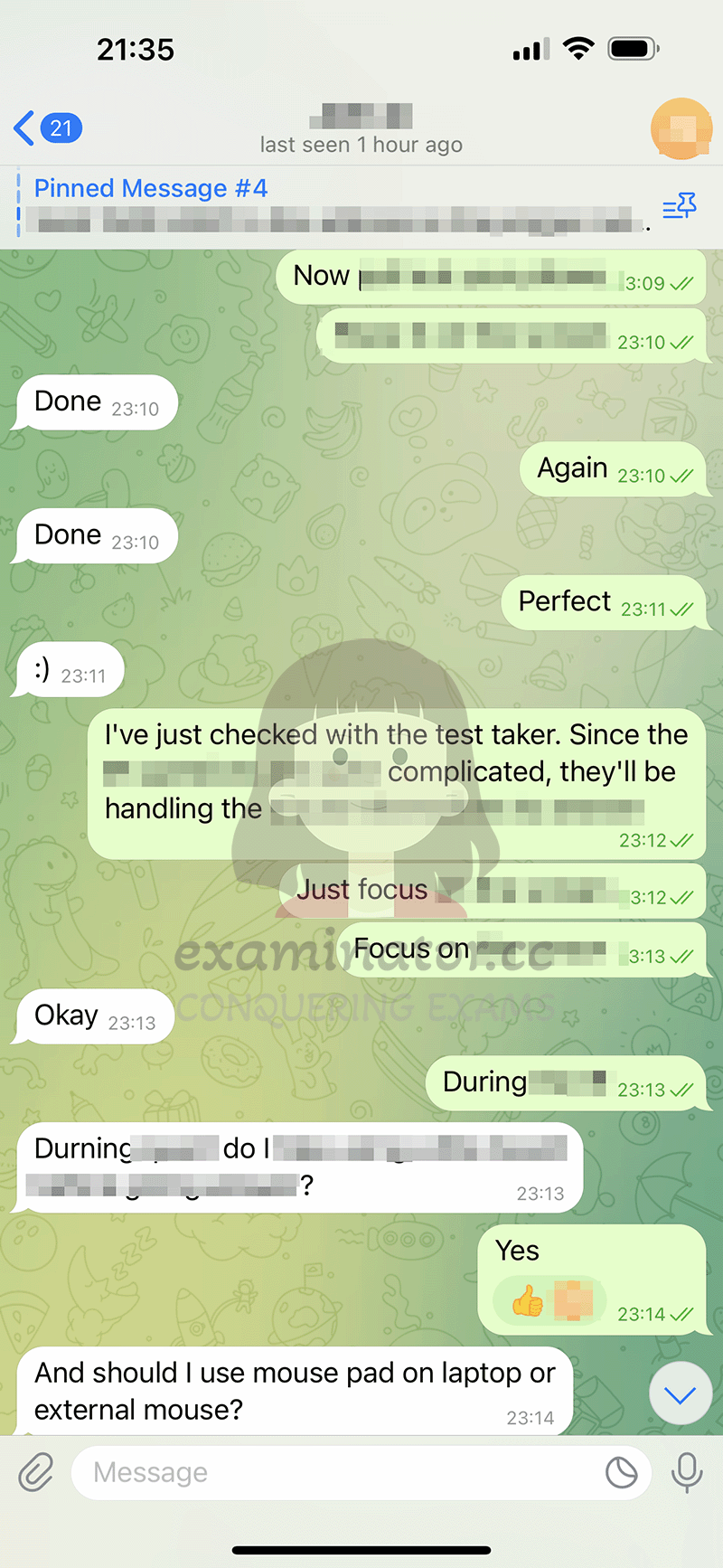EA代考: pre-test check