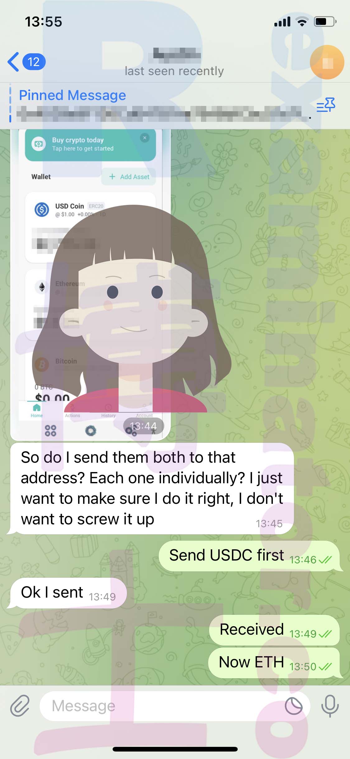 GRE代考保分成功案例#505的与客户对话截图