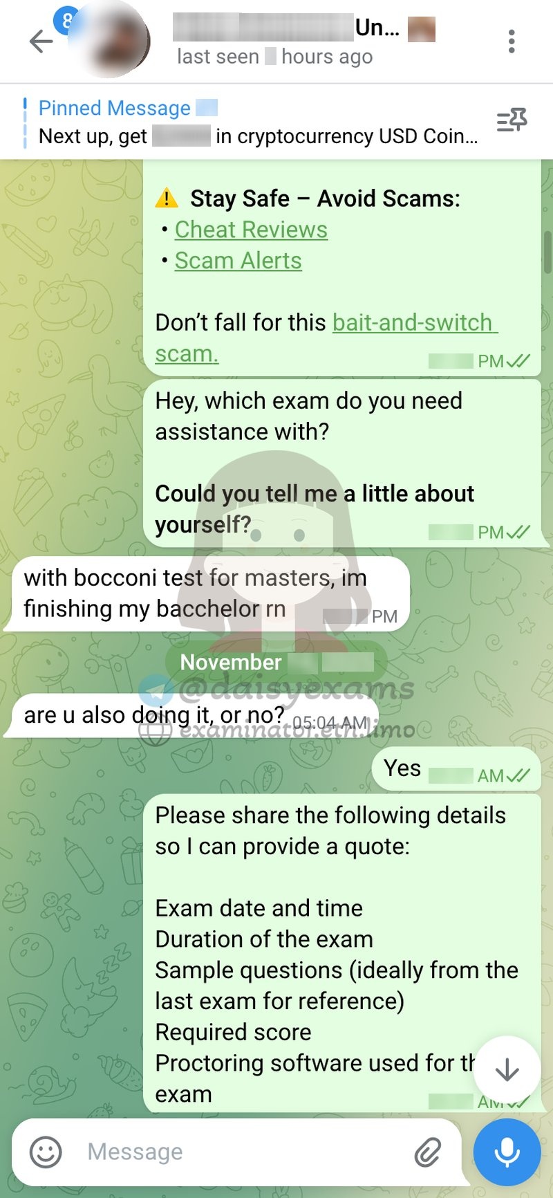 Bocconi 硕士入学考试代考：考试细节讨论