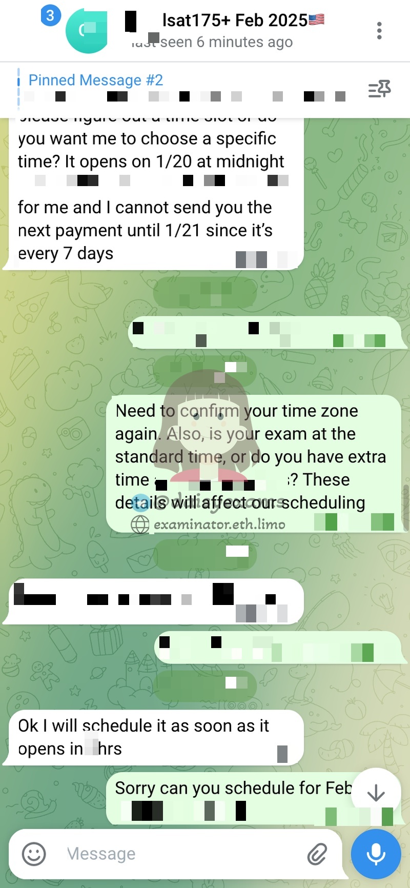 LSAT代考：考试时间安排确认