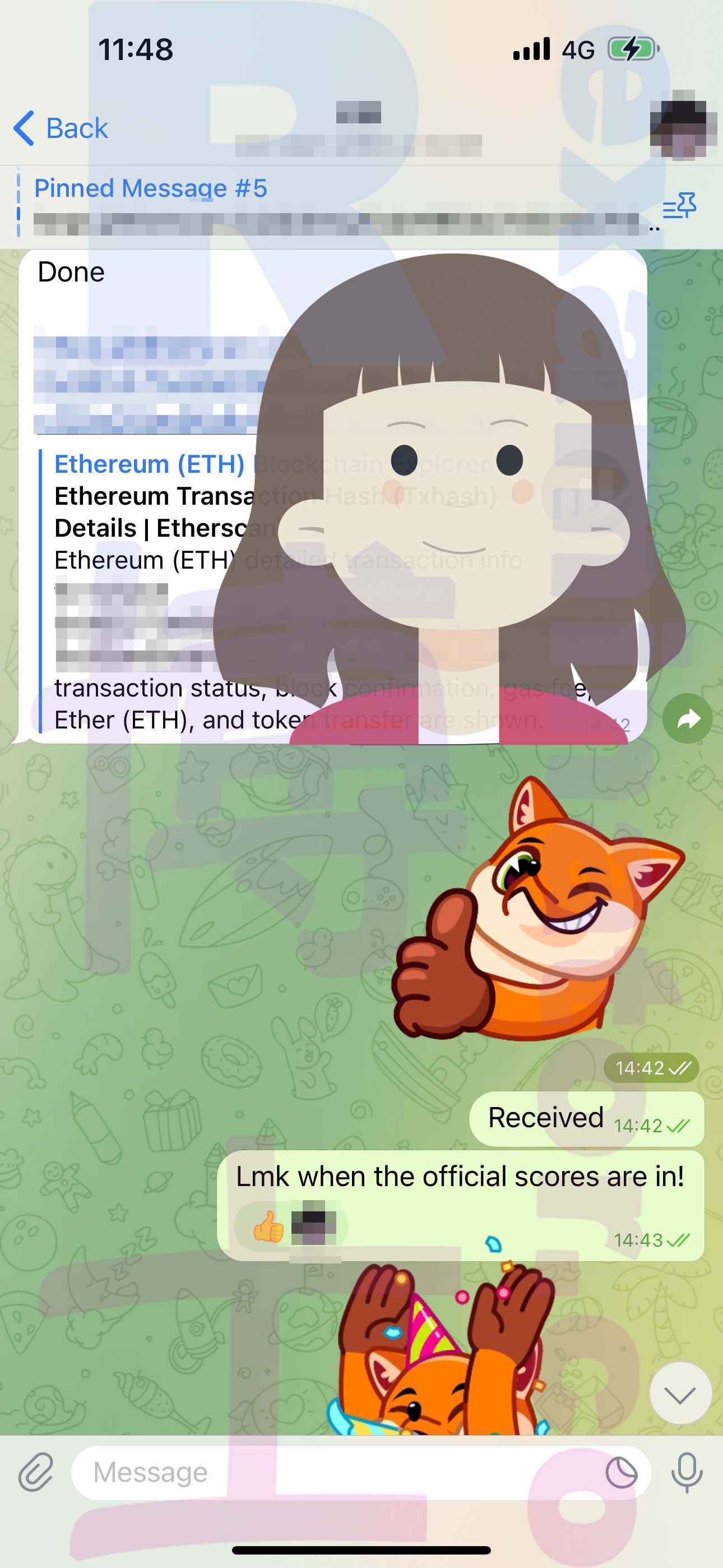 GMAT代考保分成功案例#509的与客户对话截图