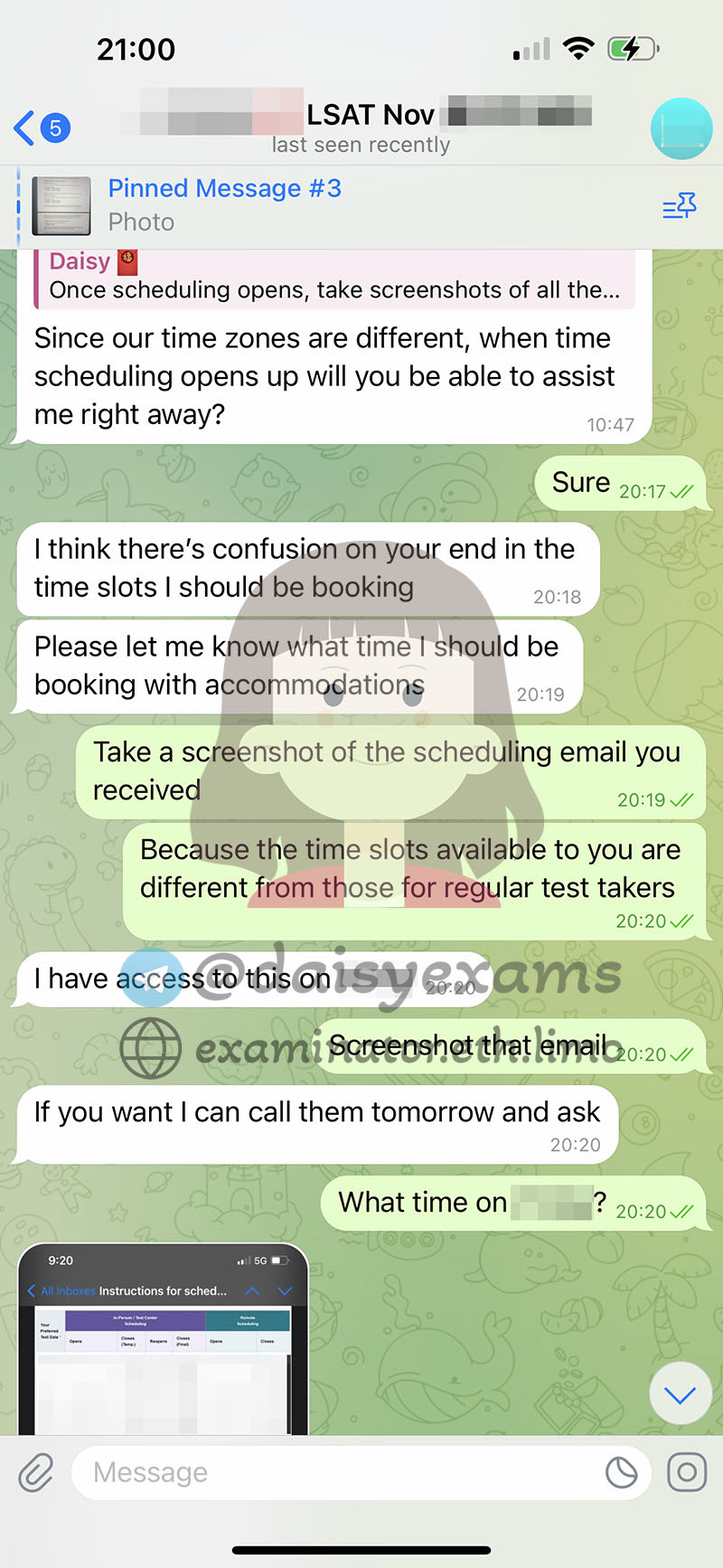 美国 LSAT 代考客户考期时间安排2