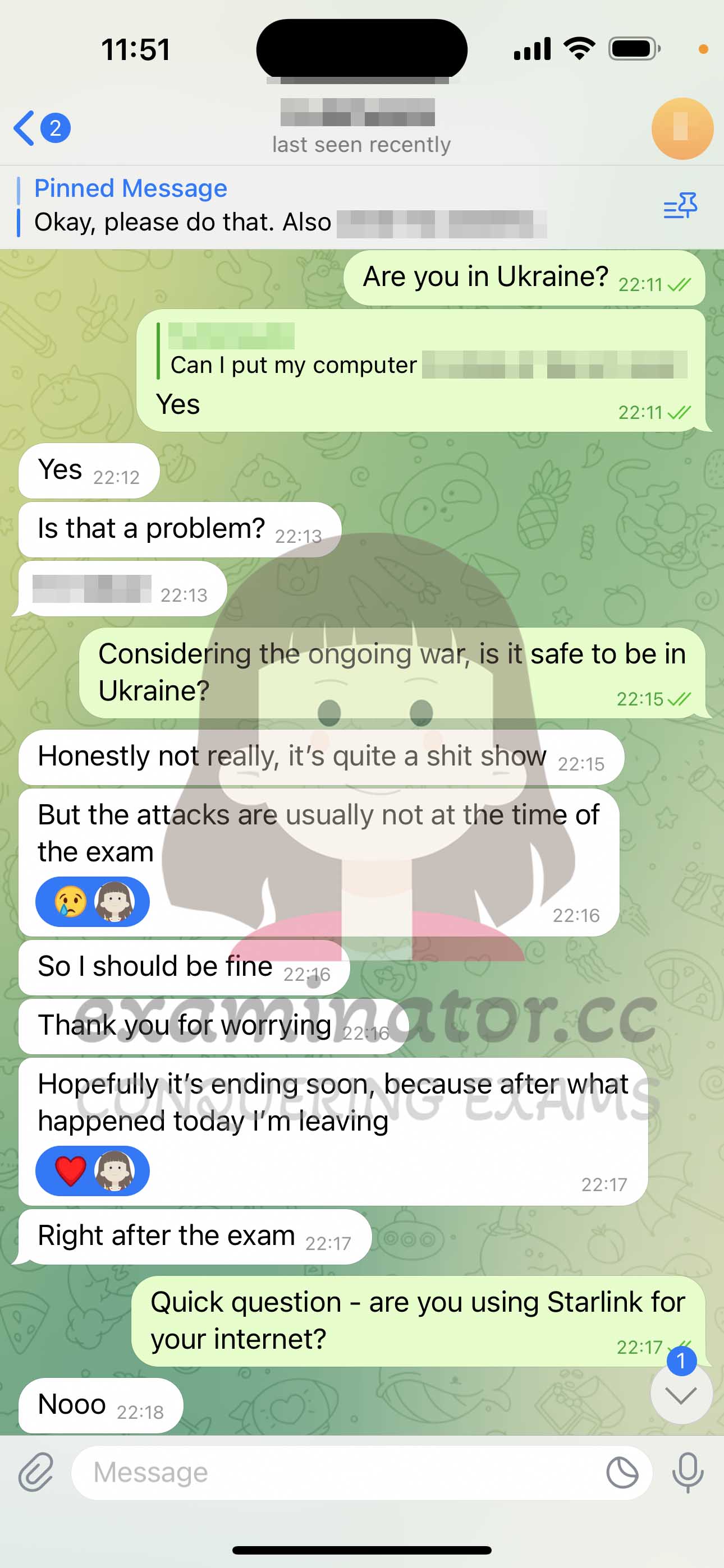 GMAT代考保分成功案例#593的与客户对话截图