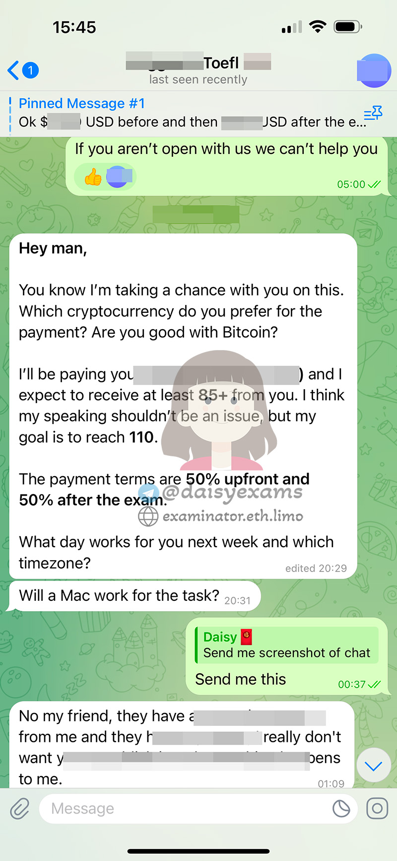 [托福代考保分]成功案例#426的对话截图
