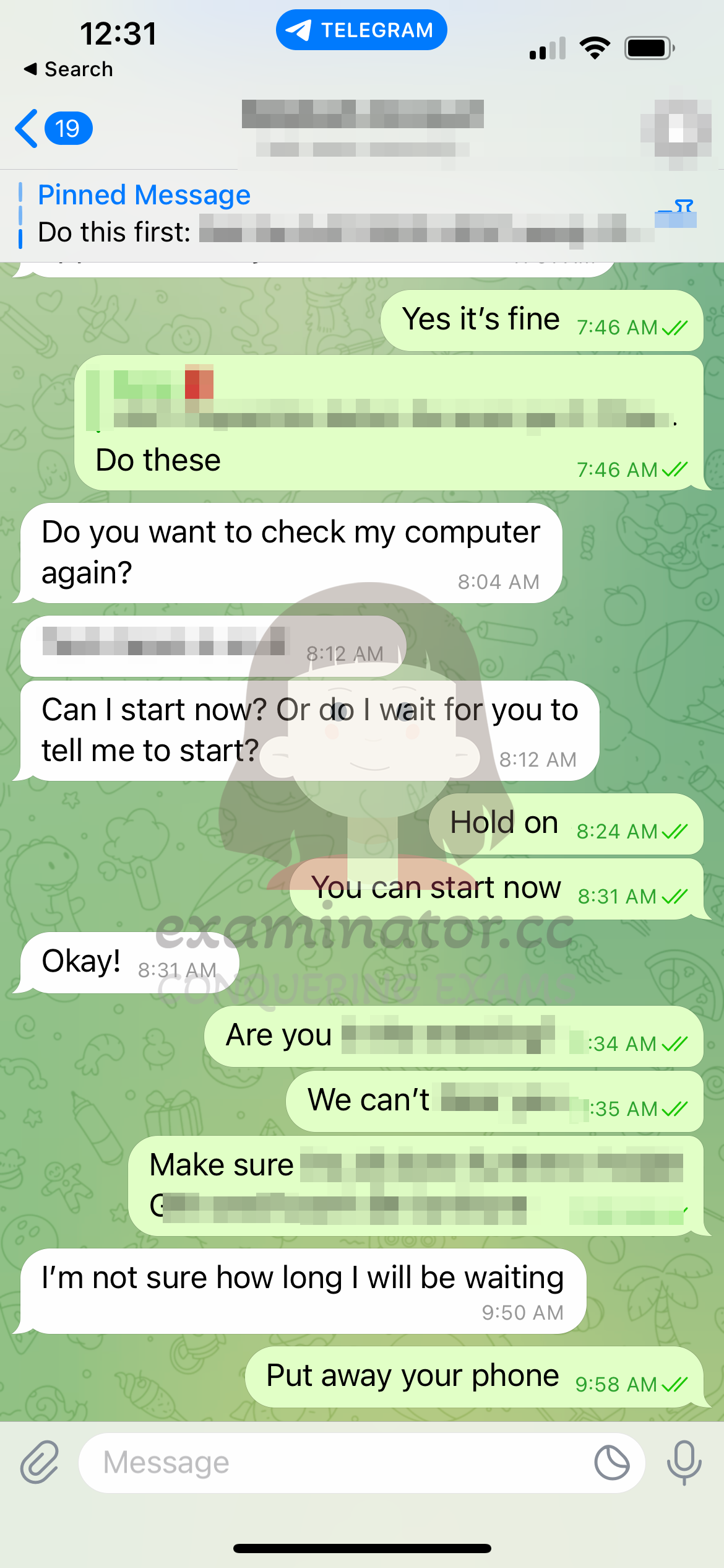 LSAT代考保分成功案例#571的与客户对话截图