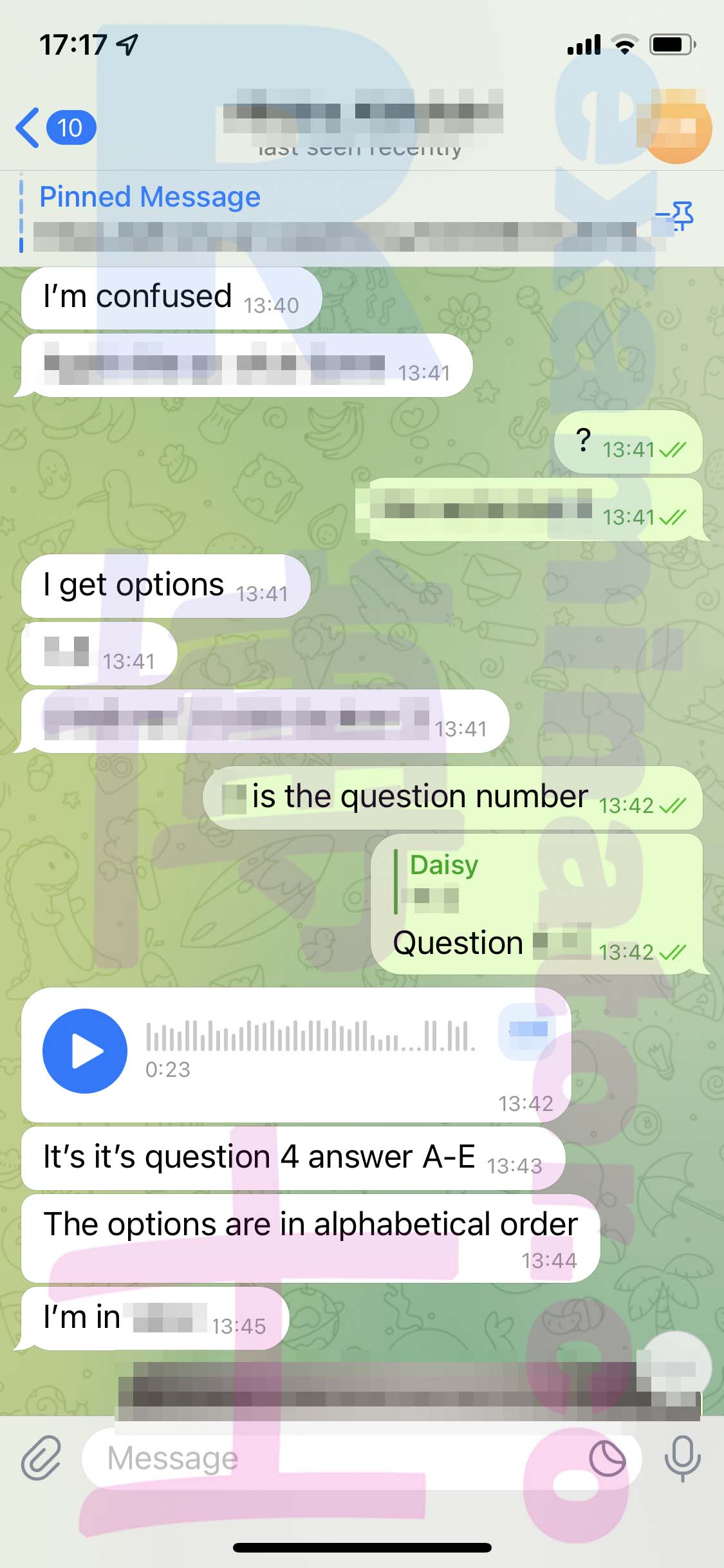 GMAT代考保分成功案例#465的与客户对话截图