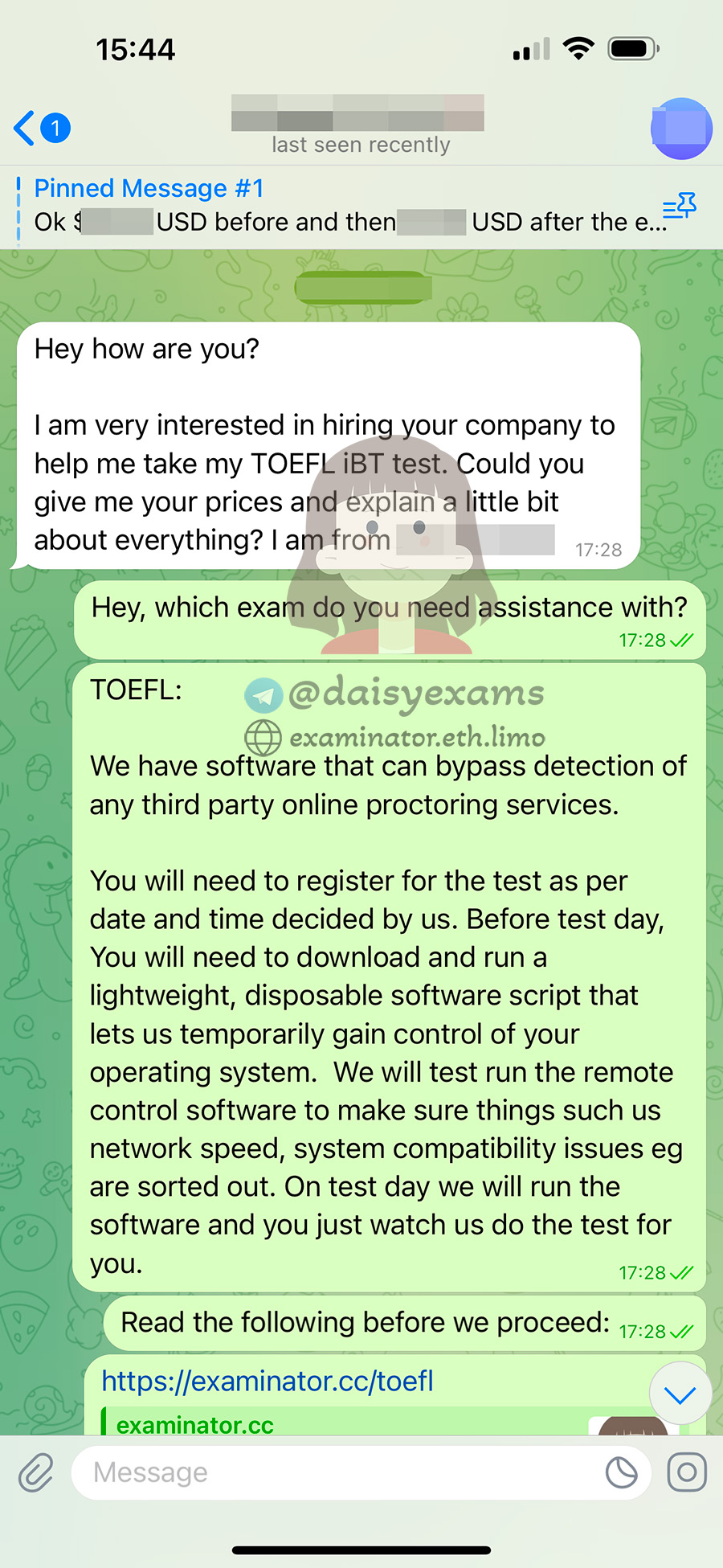 [托福代考保分]成功案例#426的对话截图