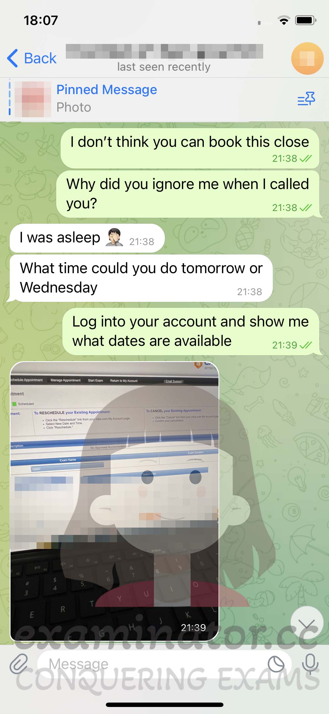 [GMAT代考保分]成功案例#365的对话截图