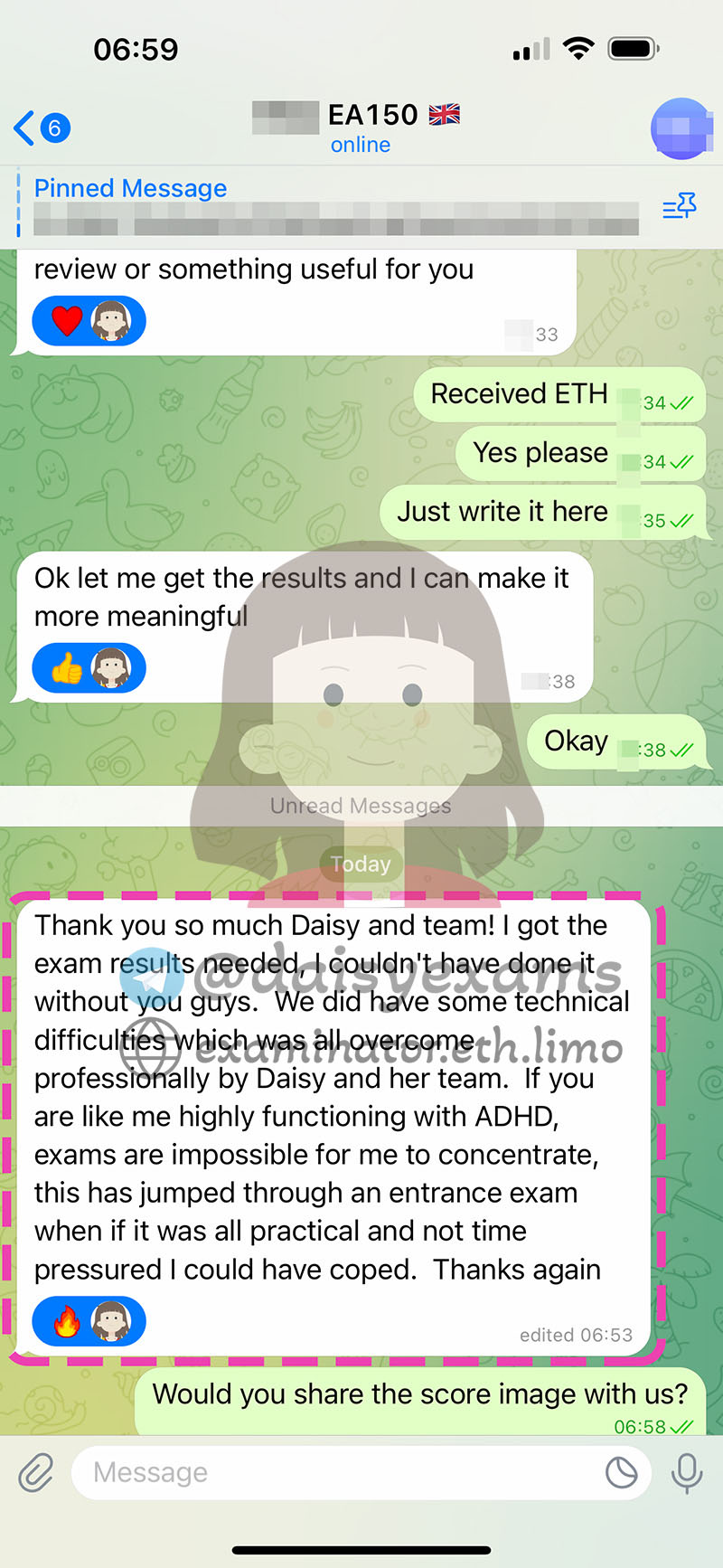 EA 代考：成绩发布