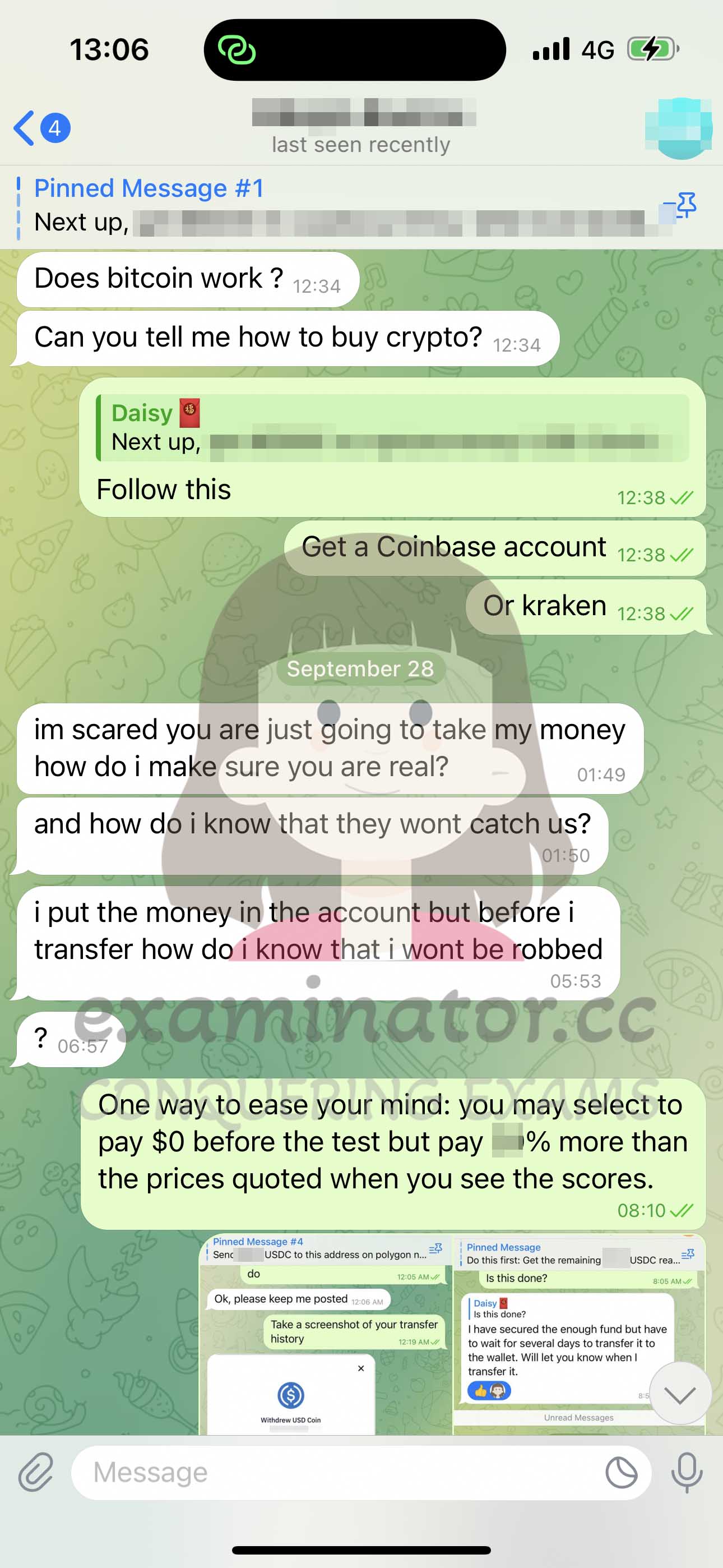 LSAT代考保分成功案例#599的与客户对话截图