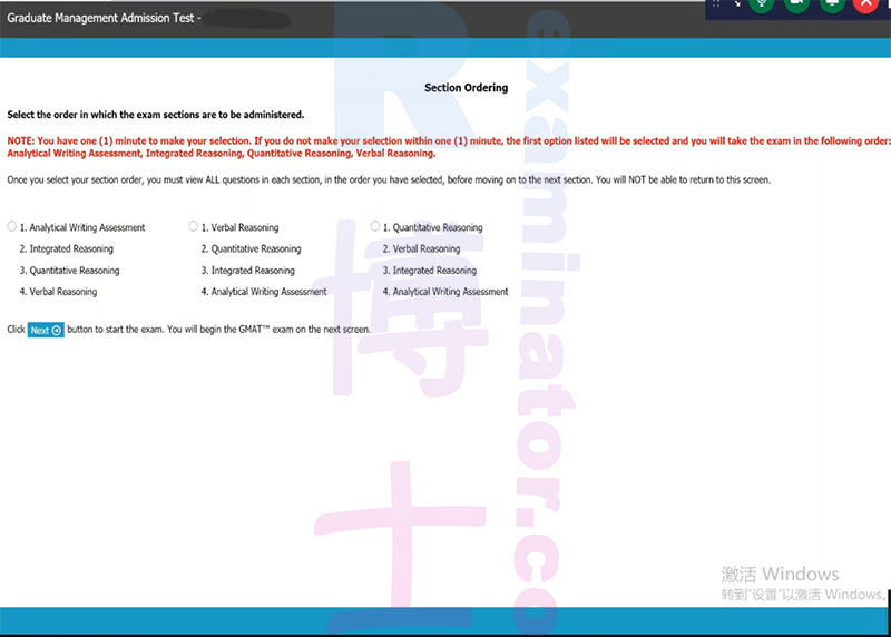 gmat-online-proxy-testing