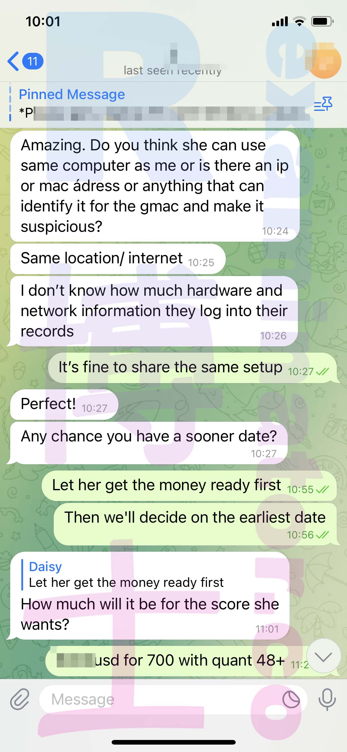 [GMAT代考保分]成功案例#295的对话截图