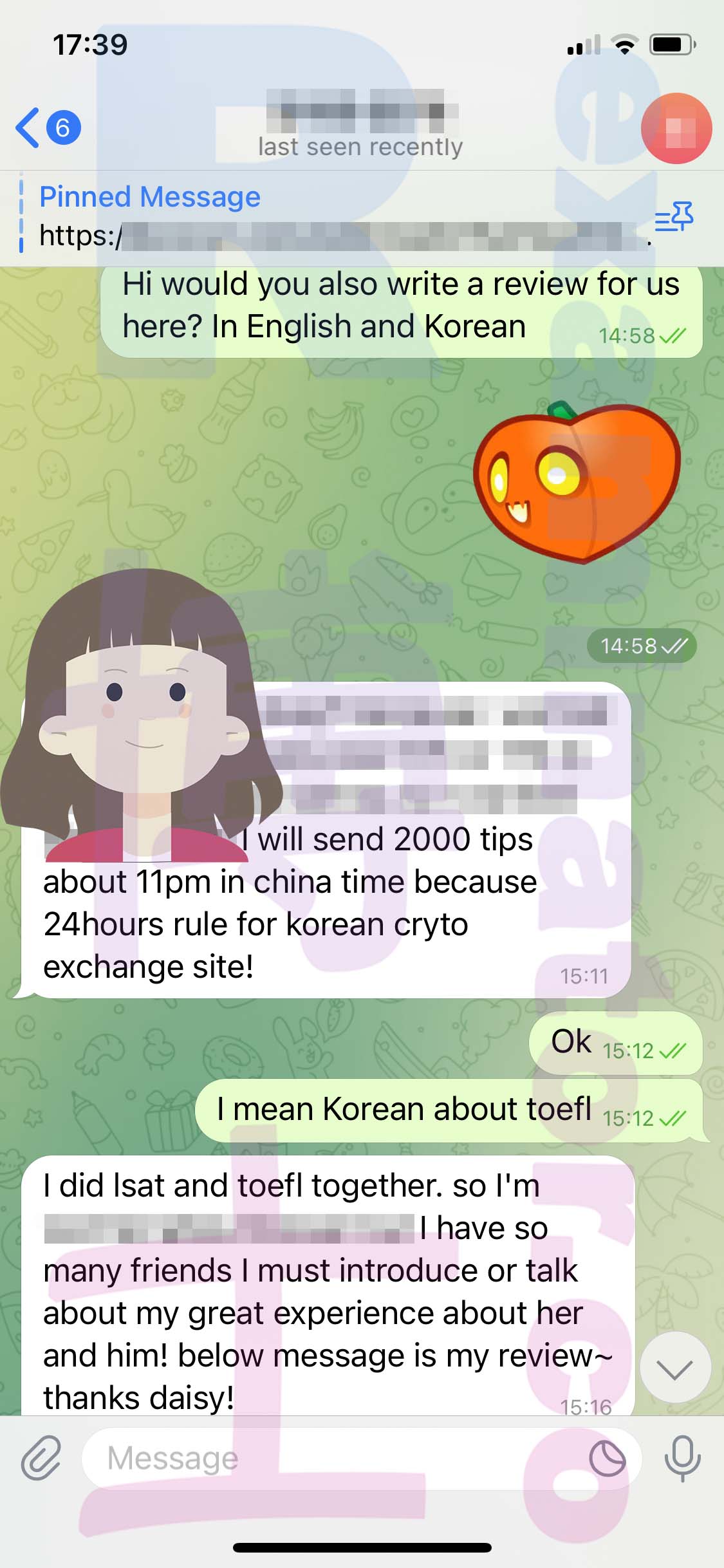 🇰🇷Korean Customer Aces TOEFL & LSAT with Our Help! Their Experience Shared in English and Korean 🎉 "추천합니다~!!"