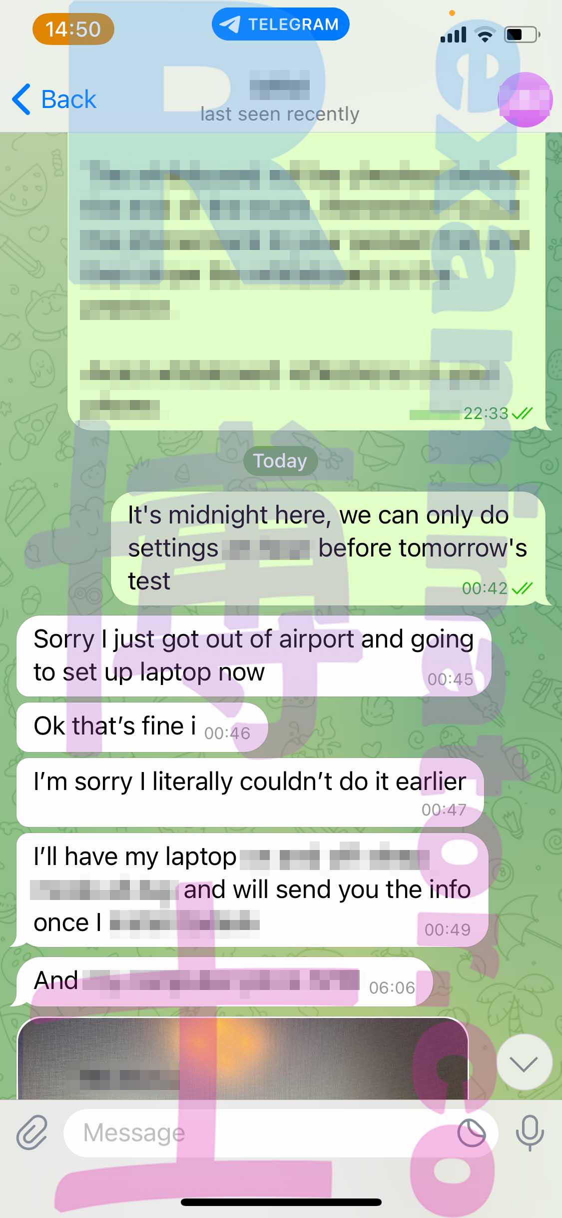 GMAT代考保分成功案例#402的与客户对话截图
