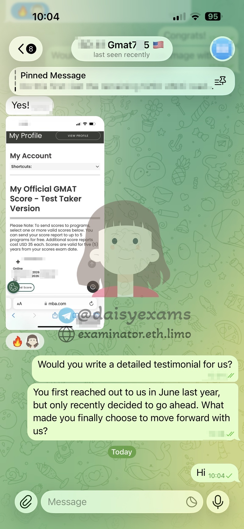 GMAT Score Released