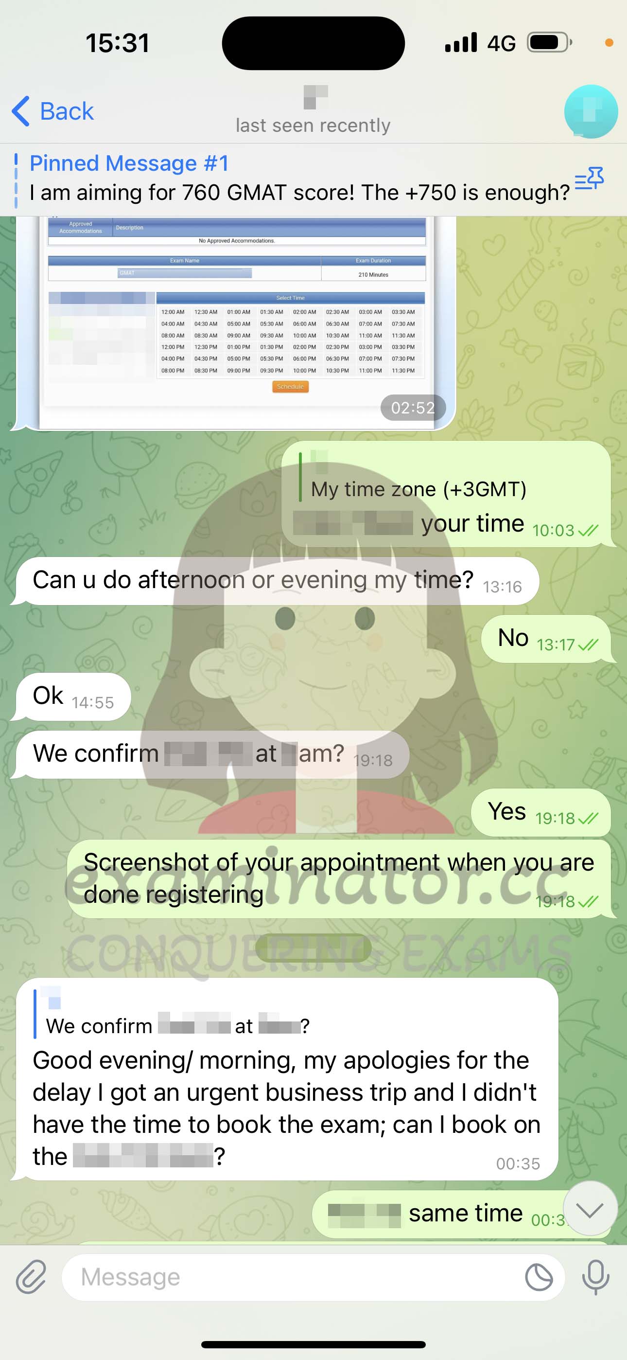 [GMAT代考保分]成功案例#350的对话截图