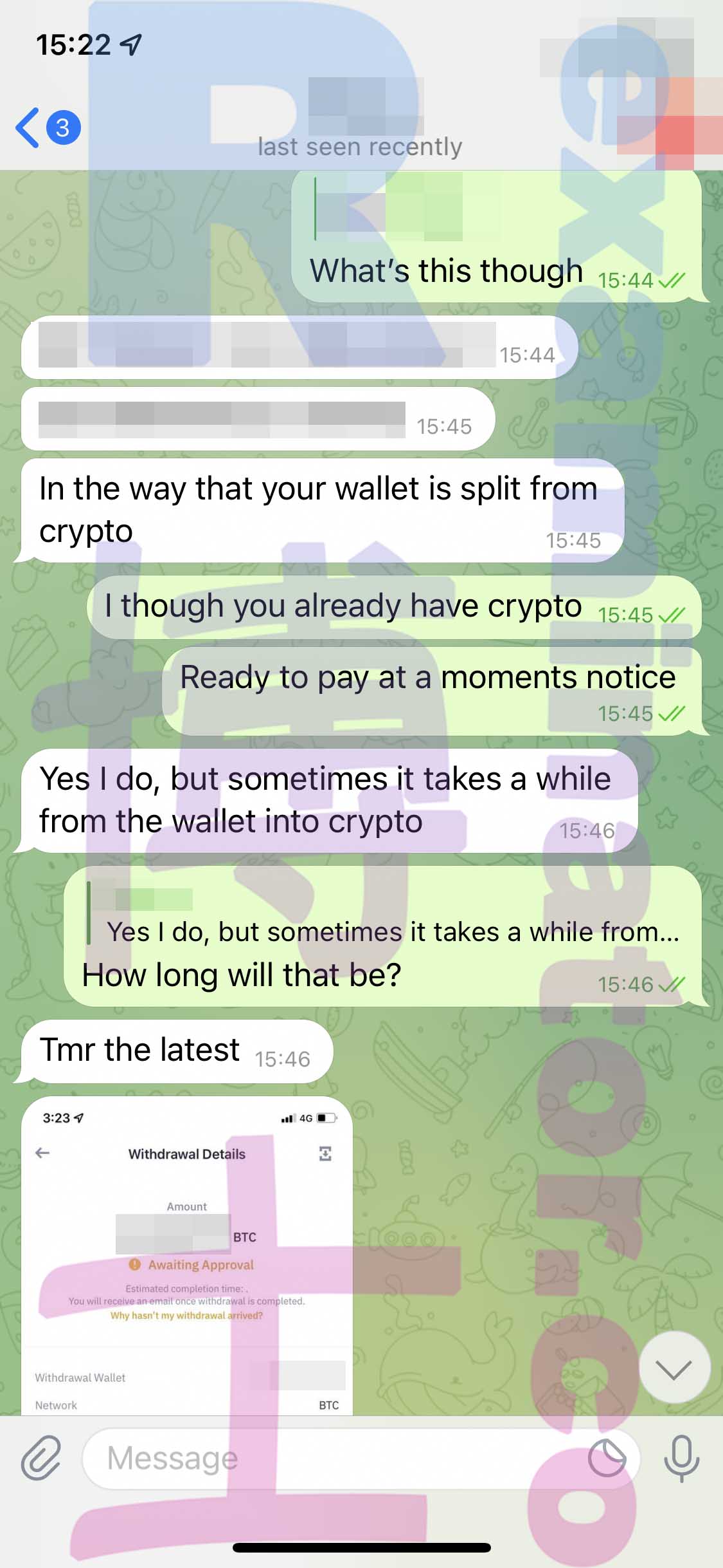 GMAT代考保分成功案例#313的与客户对话截图