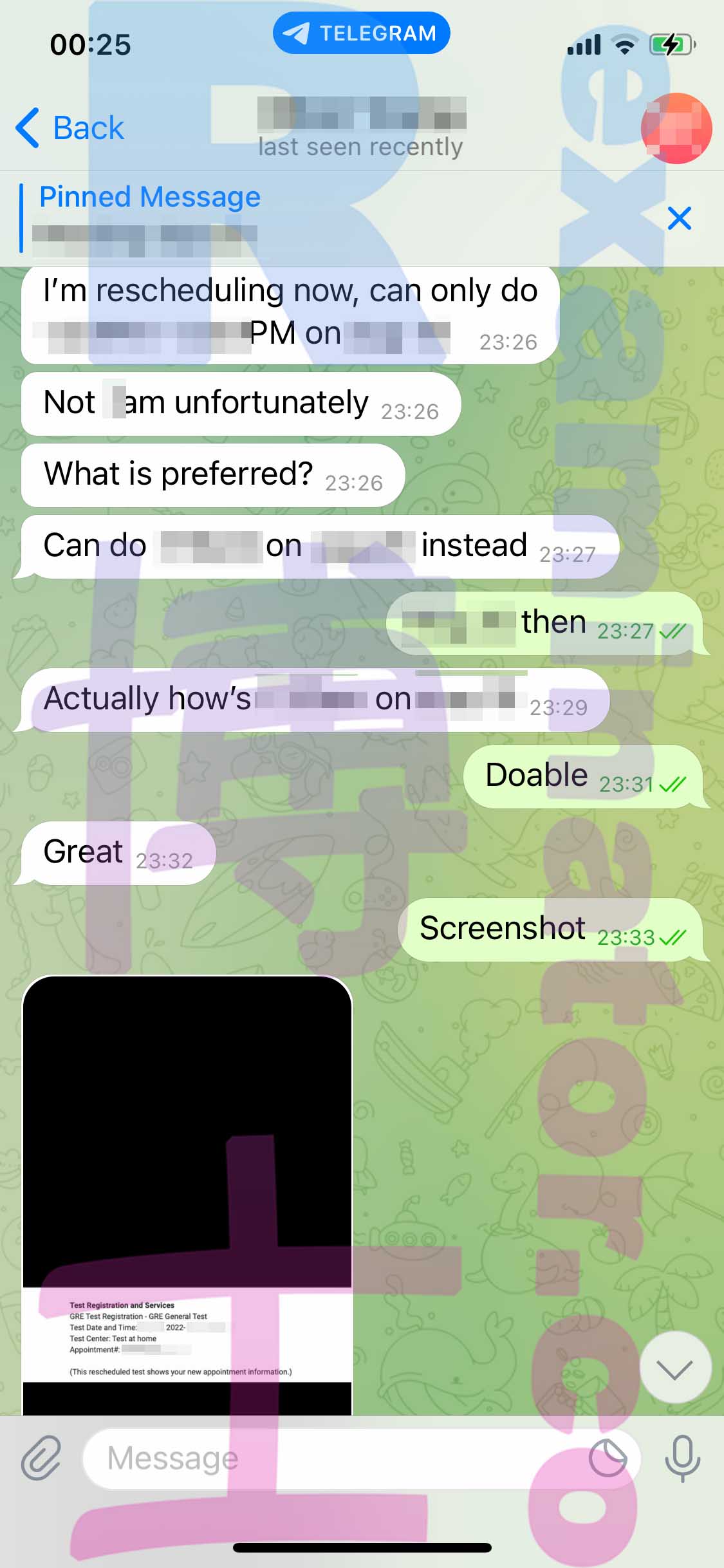 [GRE代考保分]成功案例#237的对话截图