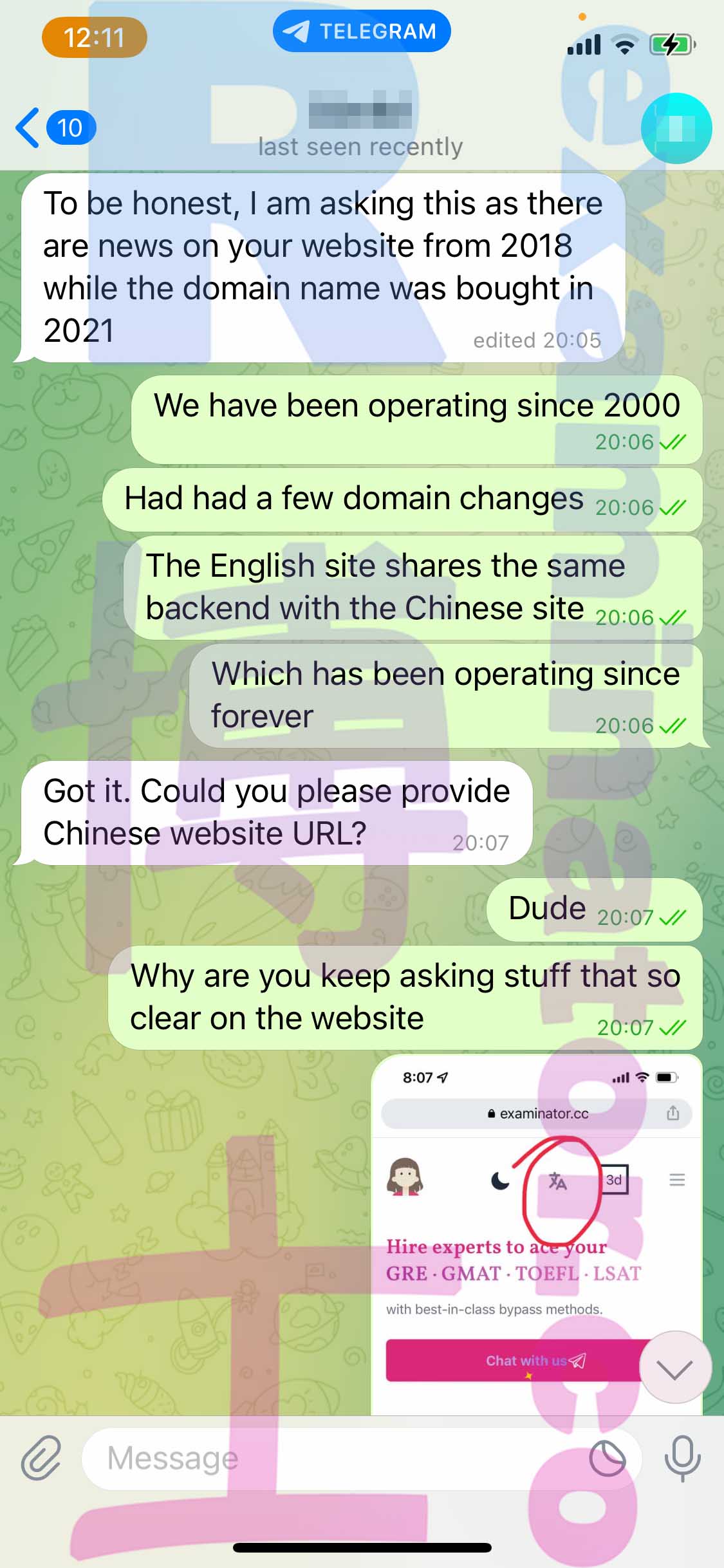[托福代考保分]成功案例#261的对话截图