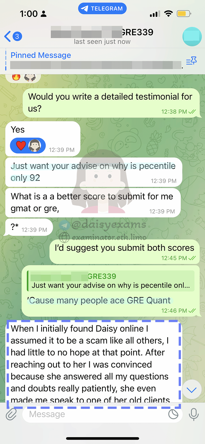 gre cheating proxy testing 340 sceptical indian testimonial