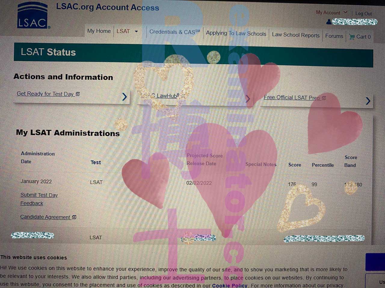 176 on the LSAT! Who else is going to guarantee an LSAT score above 175?