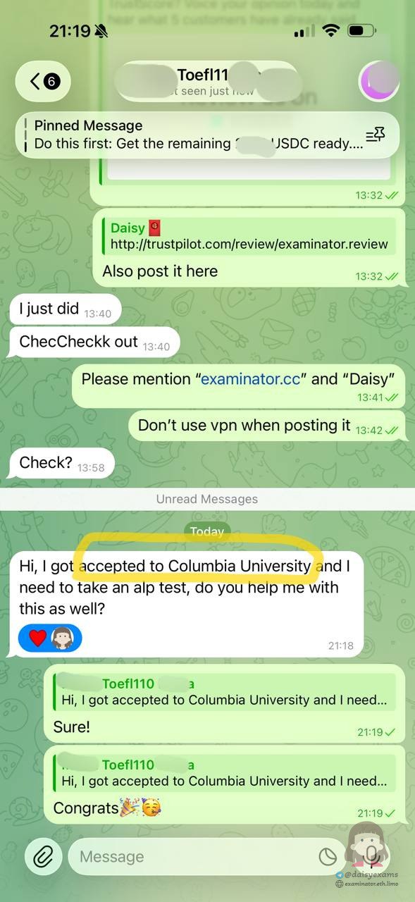 哥伦比亚大学录取🥳|继续协助后续考试