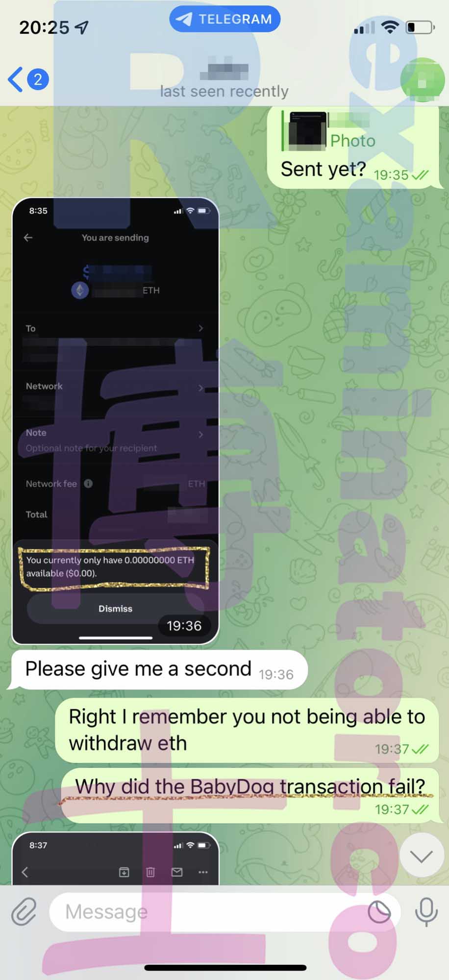 GRE代考保分成功案例#391的与客户对话截图