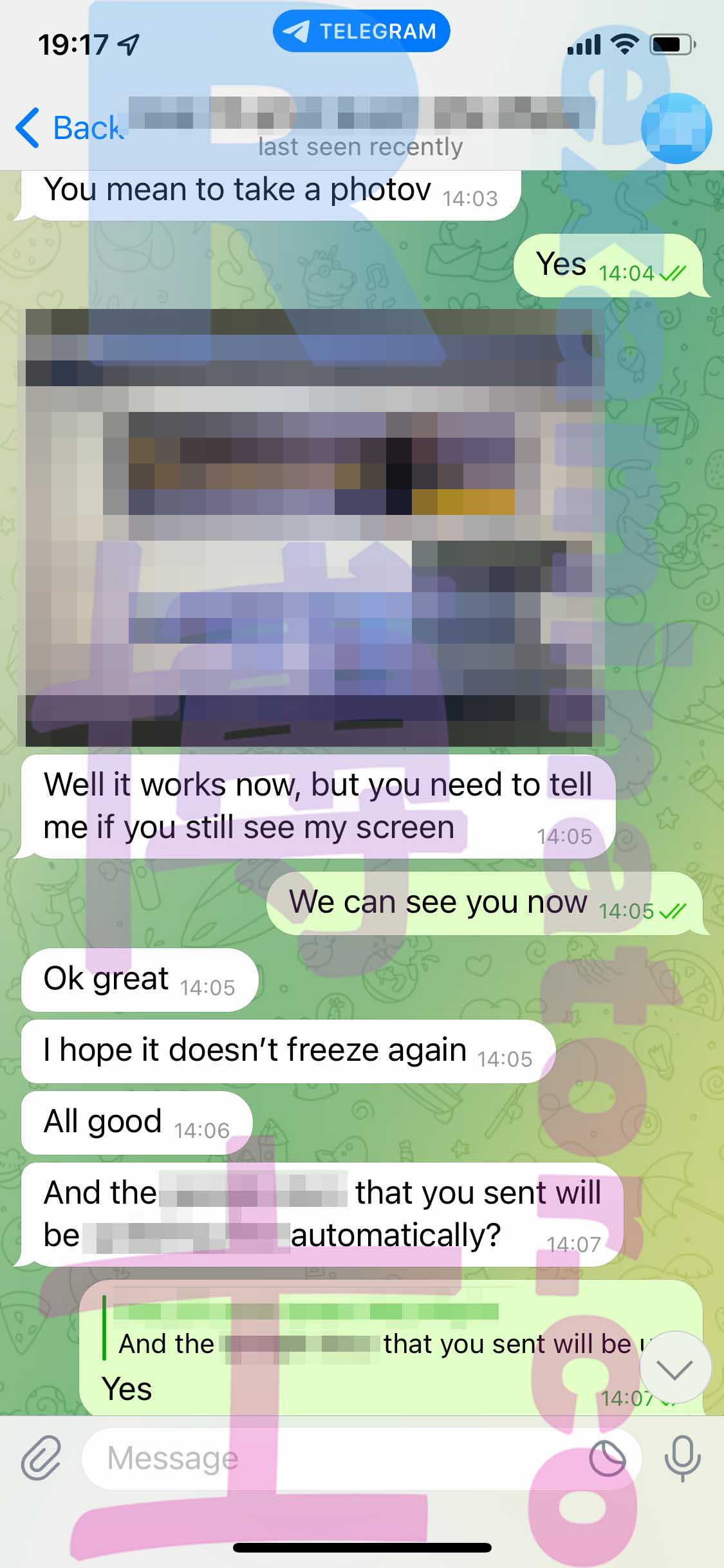 GMAT代考保分成功案例#374的与客户对话截图