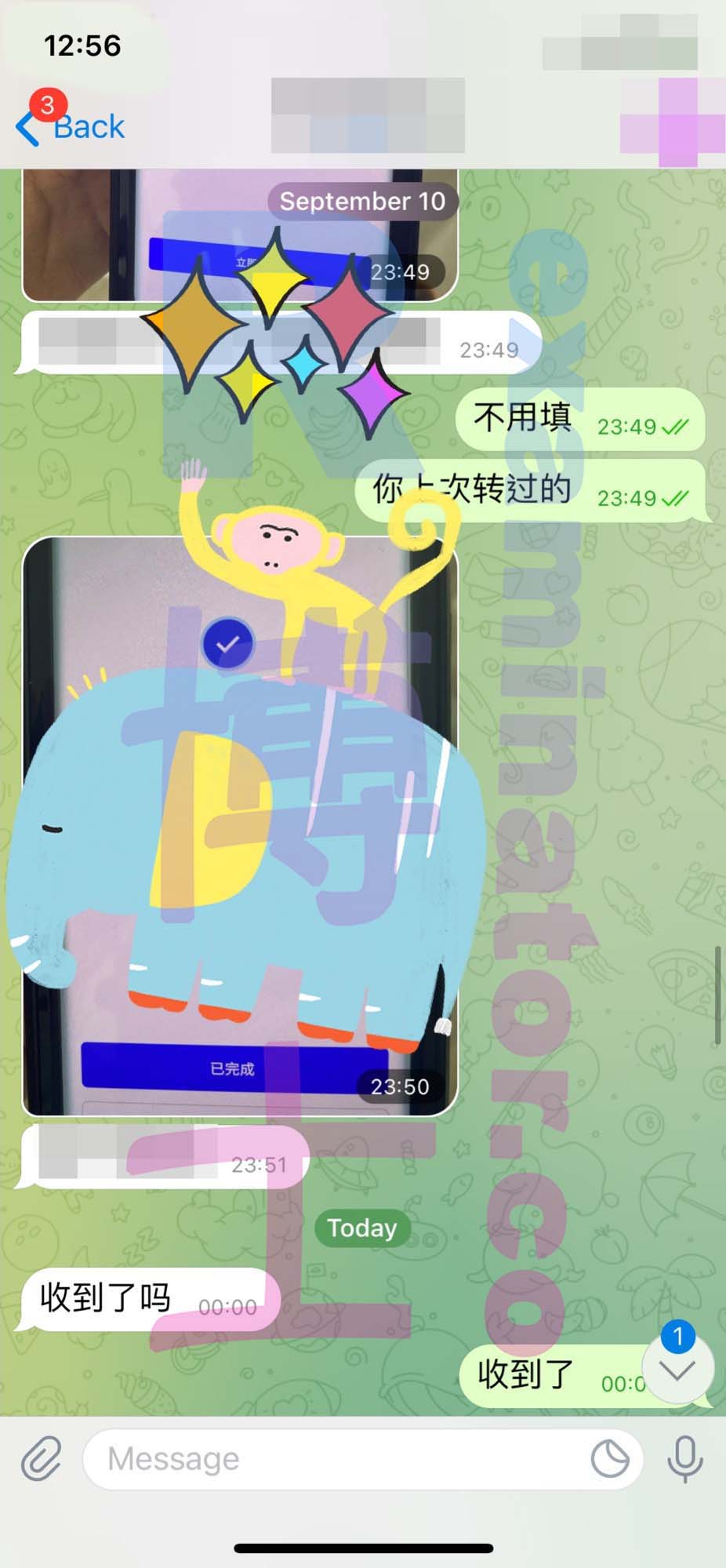 LSAT代考保分成功案例#192的与客户对话截图