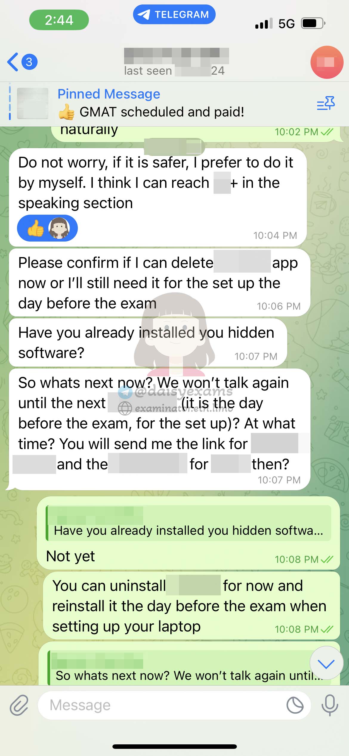 西班牙托福GMAT代考作弊