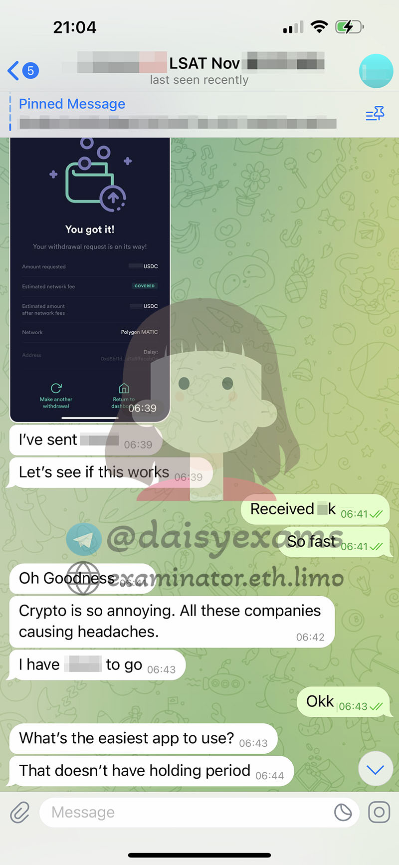 美国 LSAT 代考客户最终付款