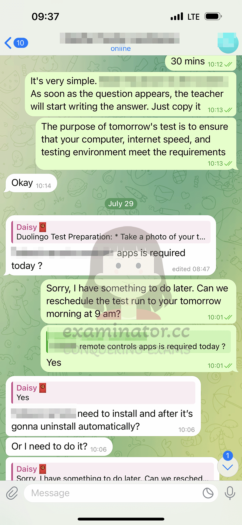 duolingo english test cheating preparation